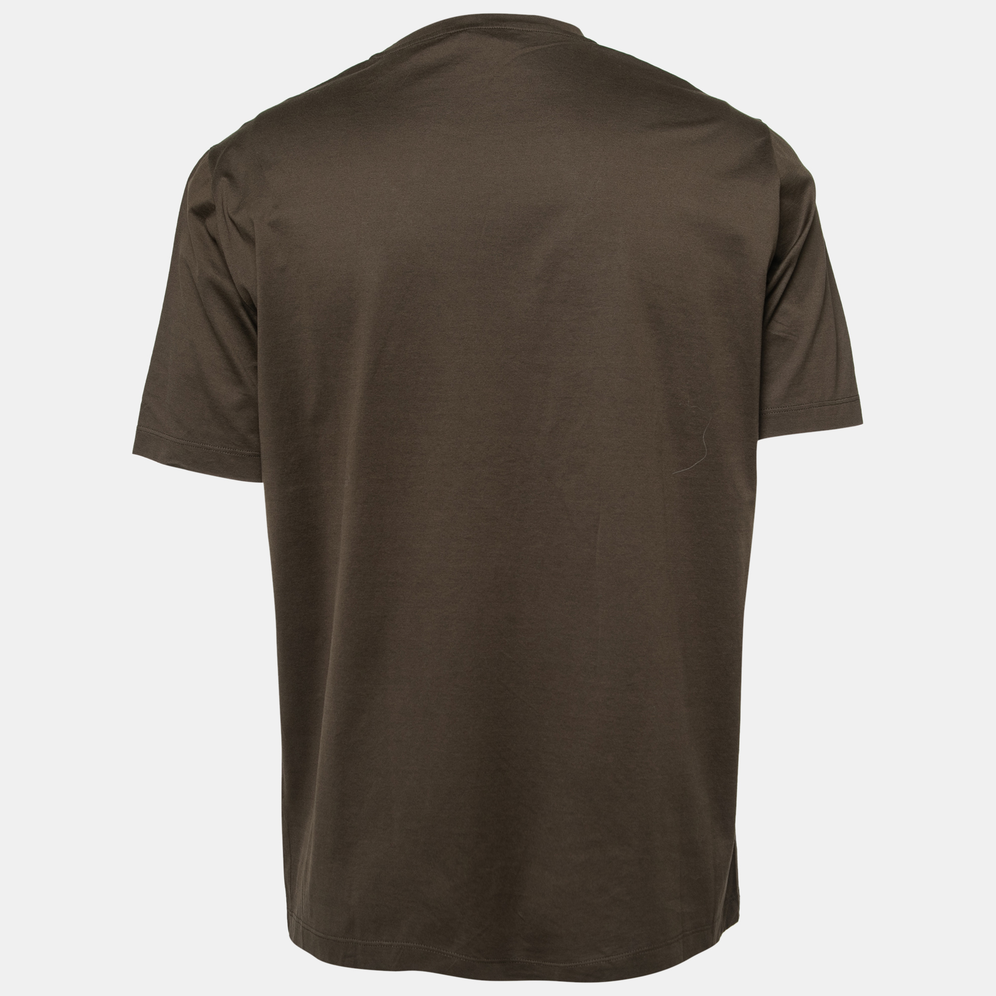 

Hermès Brown Jersey Imprime Odyssee T-Shirt