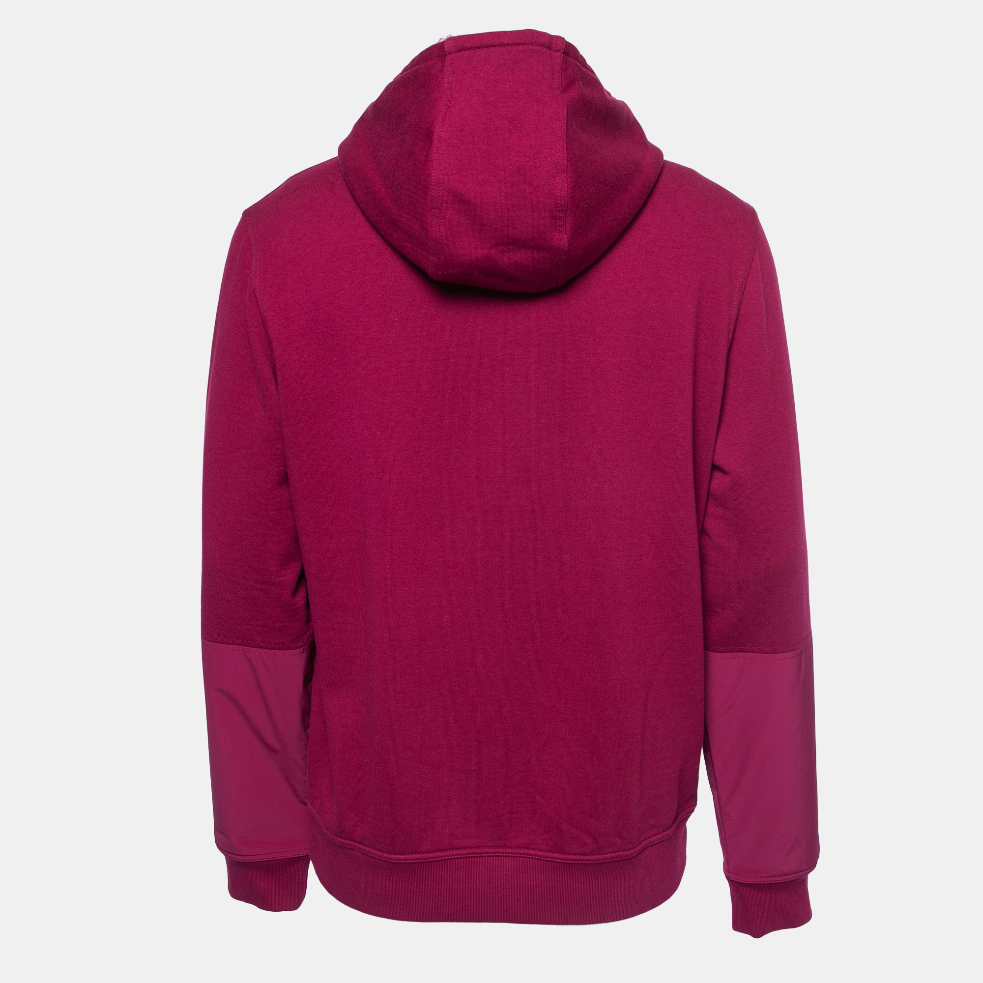 

Hermes Burgundy Cotton Knit Hoodie