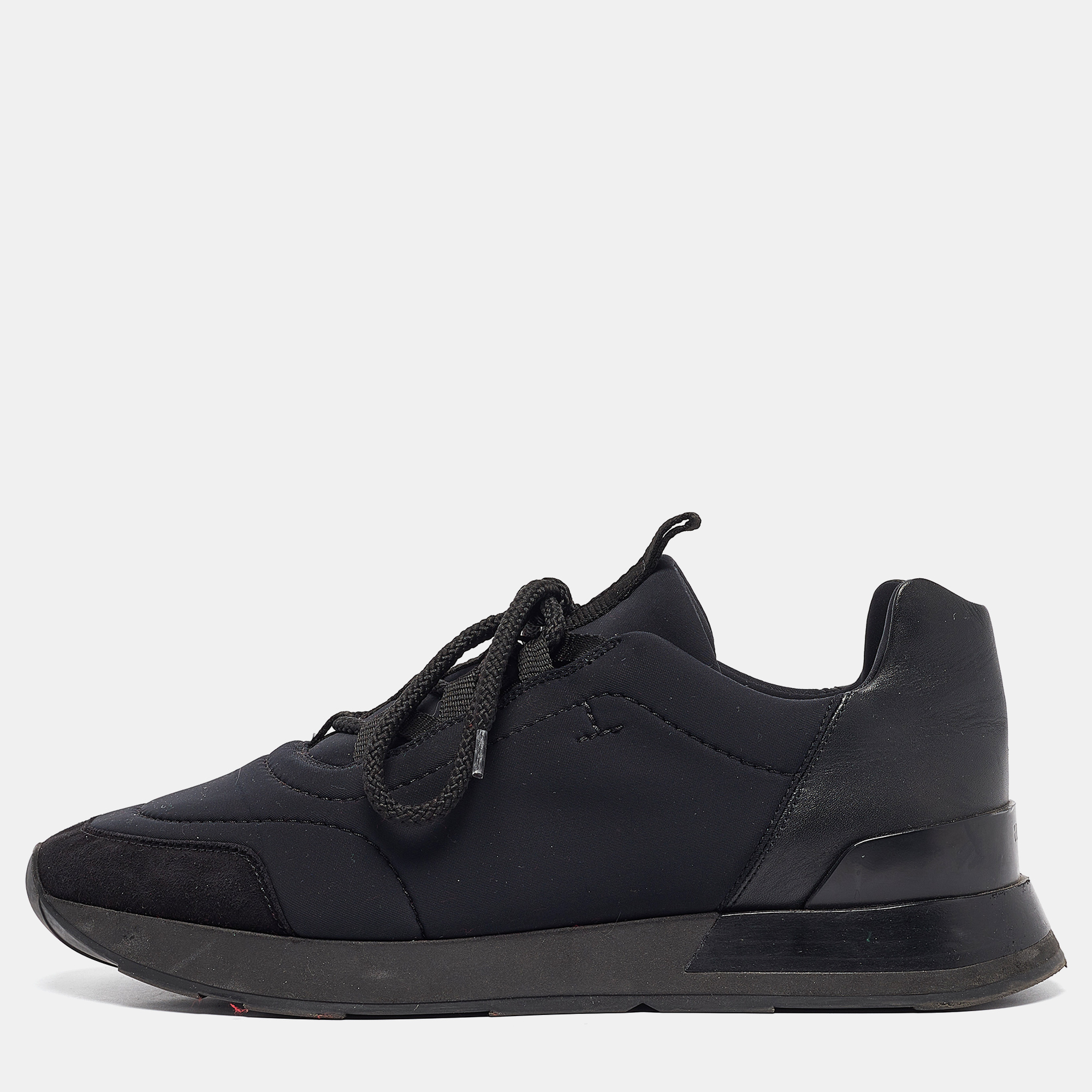 

Hermes Black Nylon and Suede Buster Sneakers Size