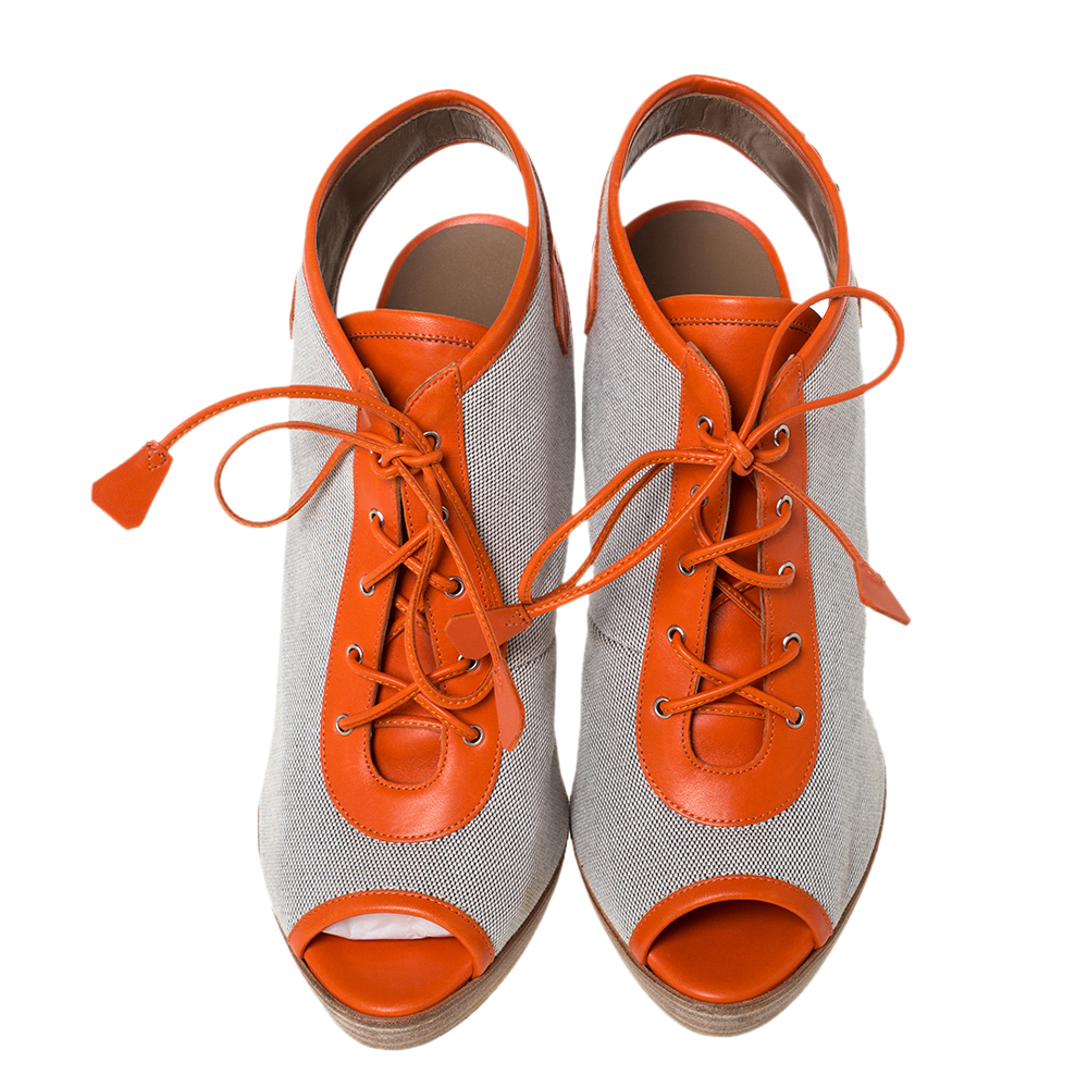 canvas booties