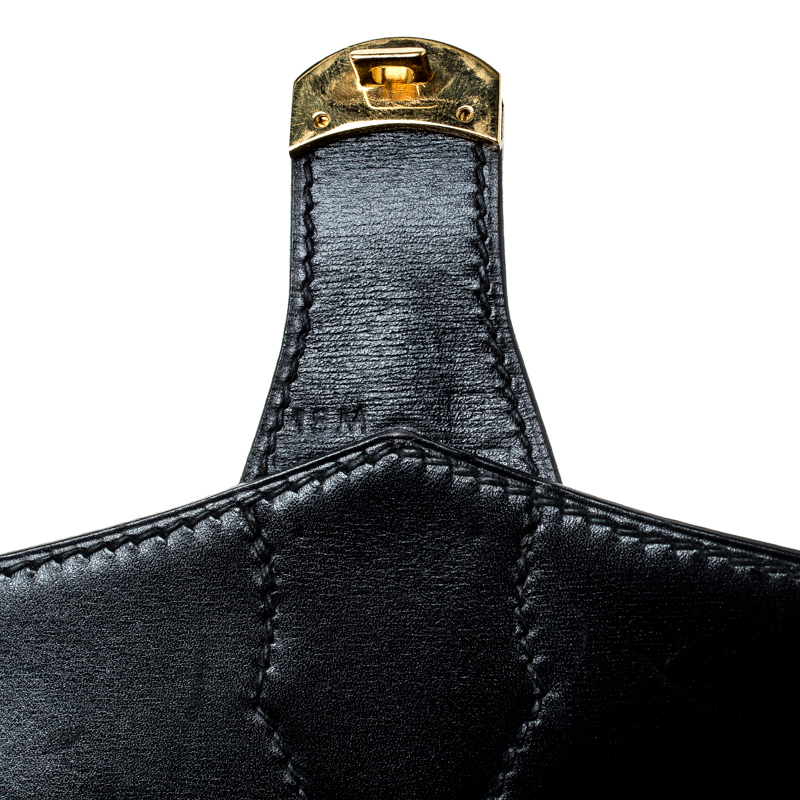 Hermes Sac a Depeches 41cm Briefcase Bag Black Clemence PHW Depeche –  Boutique Patina