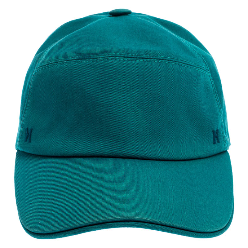 

Hermes Malachite Green Cotton Jump Baseball Cap