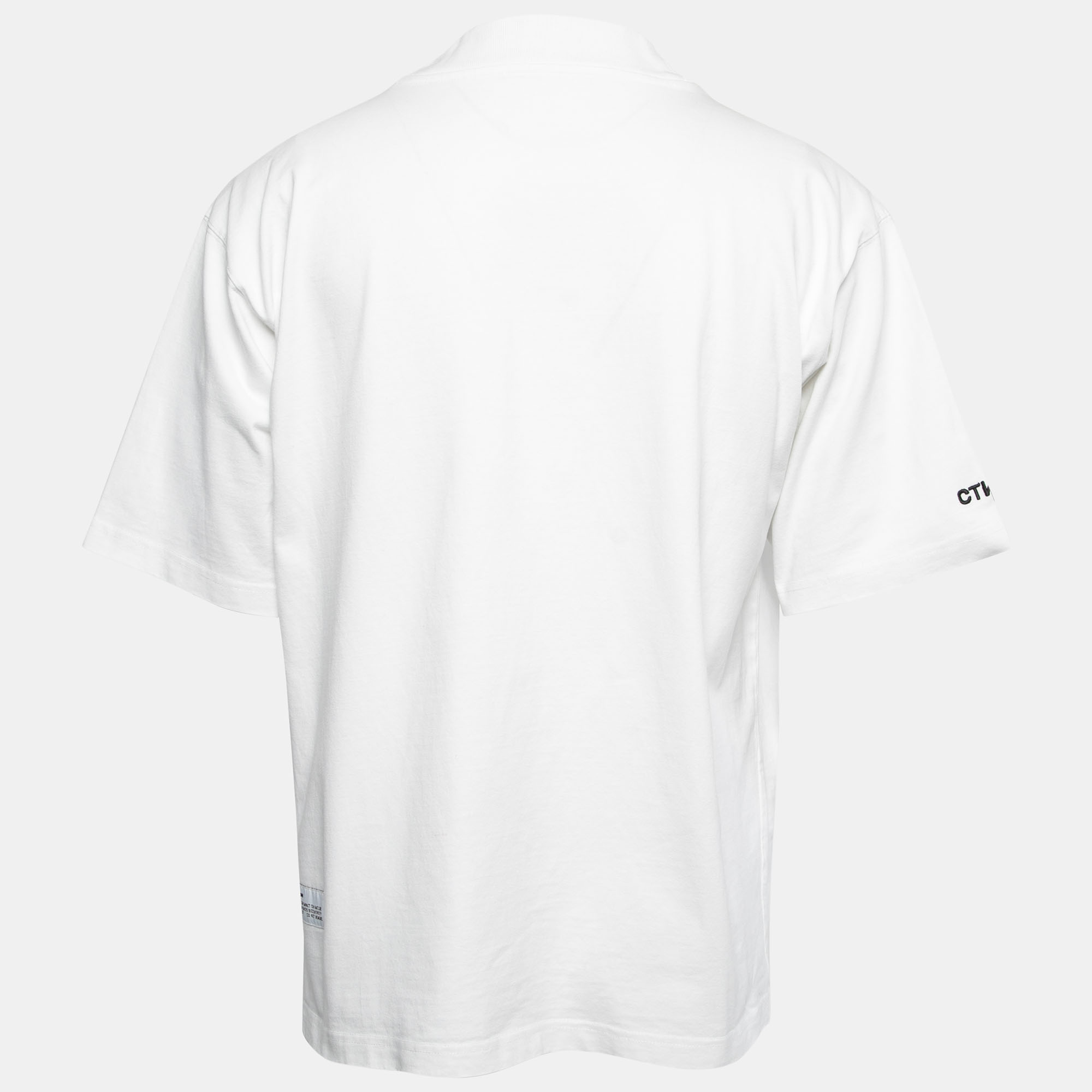 

Heron Preston White Cotton Logo T-Shirt