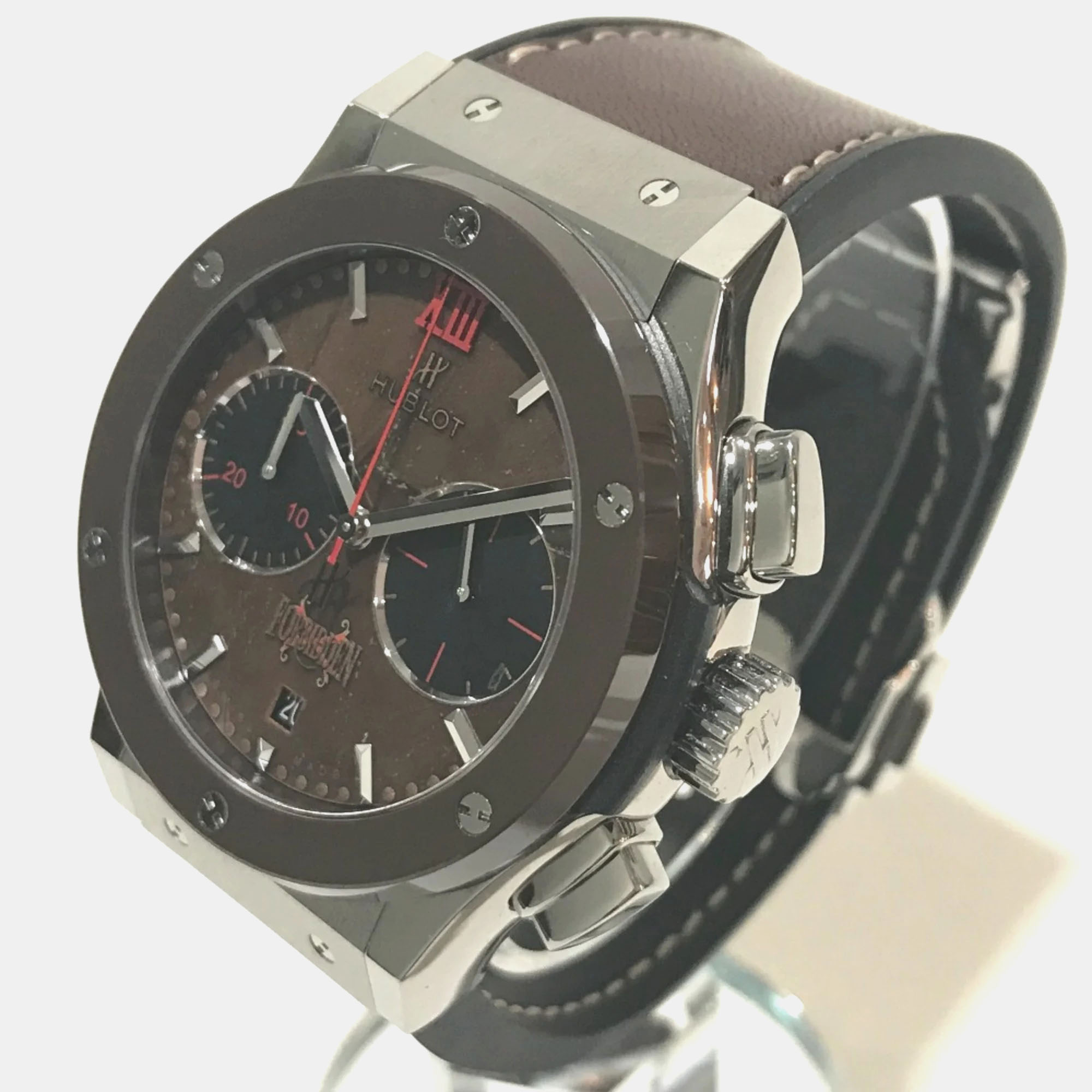 

Hublot Brown Titanium Classic Fusion 521.NC.0589.VR.OPX14 Automatic Men's Wristwatch 45 mm