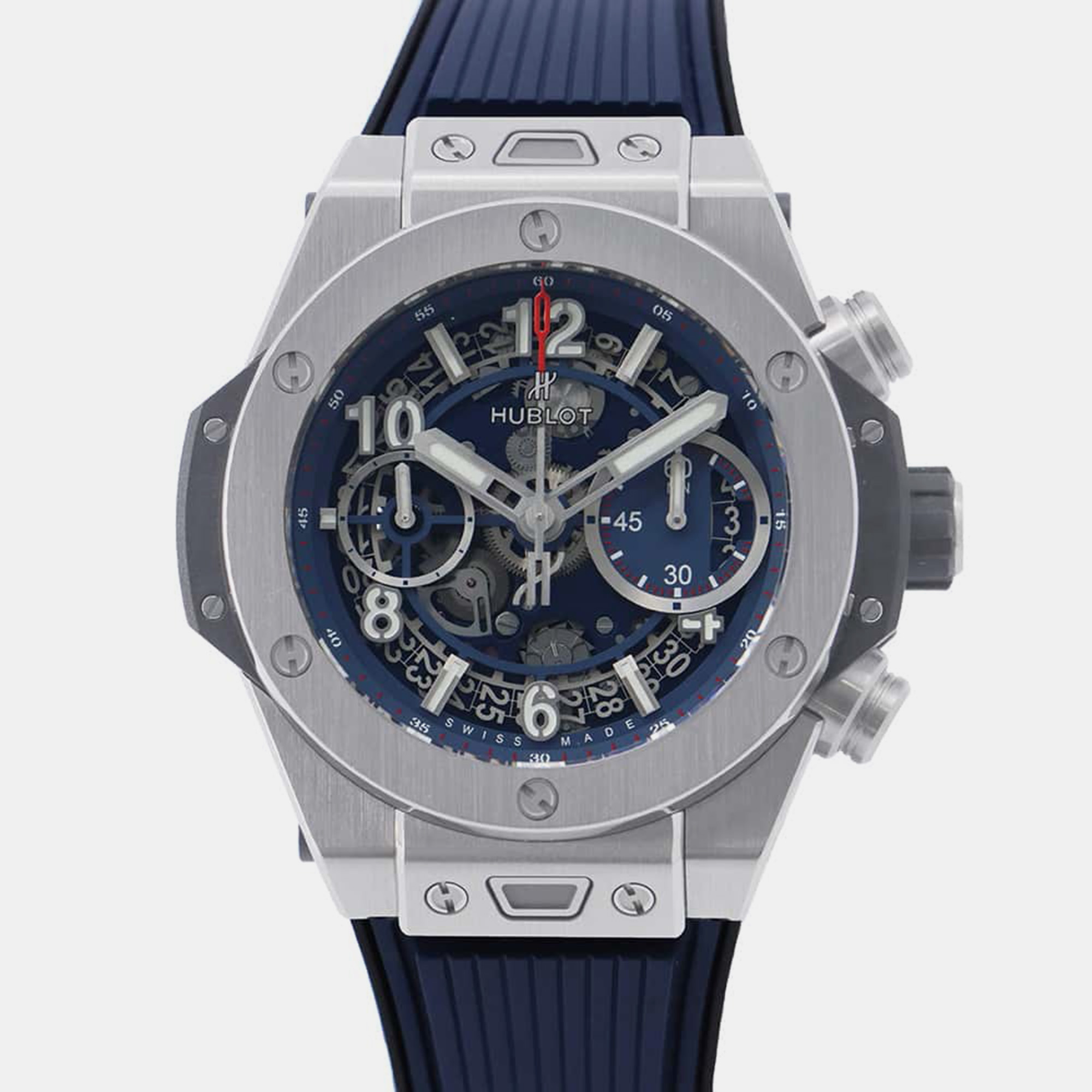 

Hublot Blue Titanium Big Bang Unico 441.NX.5179.RX Automatic Men's Wristwatch 42 mm