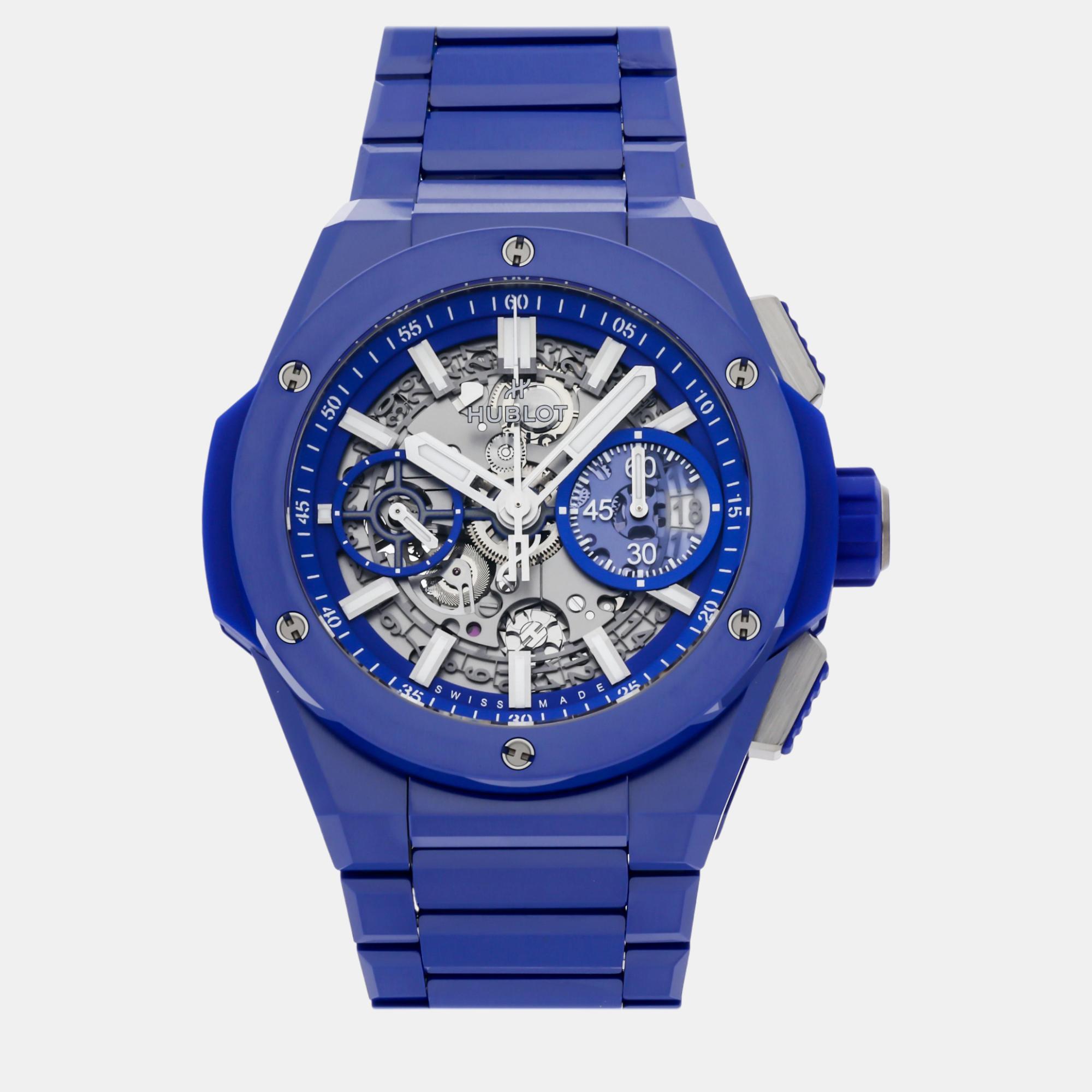 

Hublot Skeleton Ceramic Big Bang 451.EX.5129.EX Automatic Men's Wristwatch 42 mm, Transparent