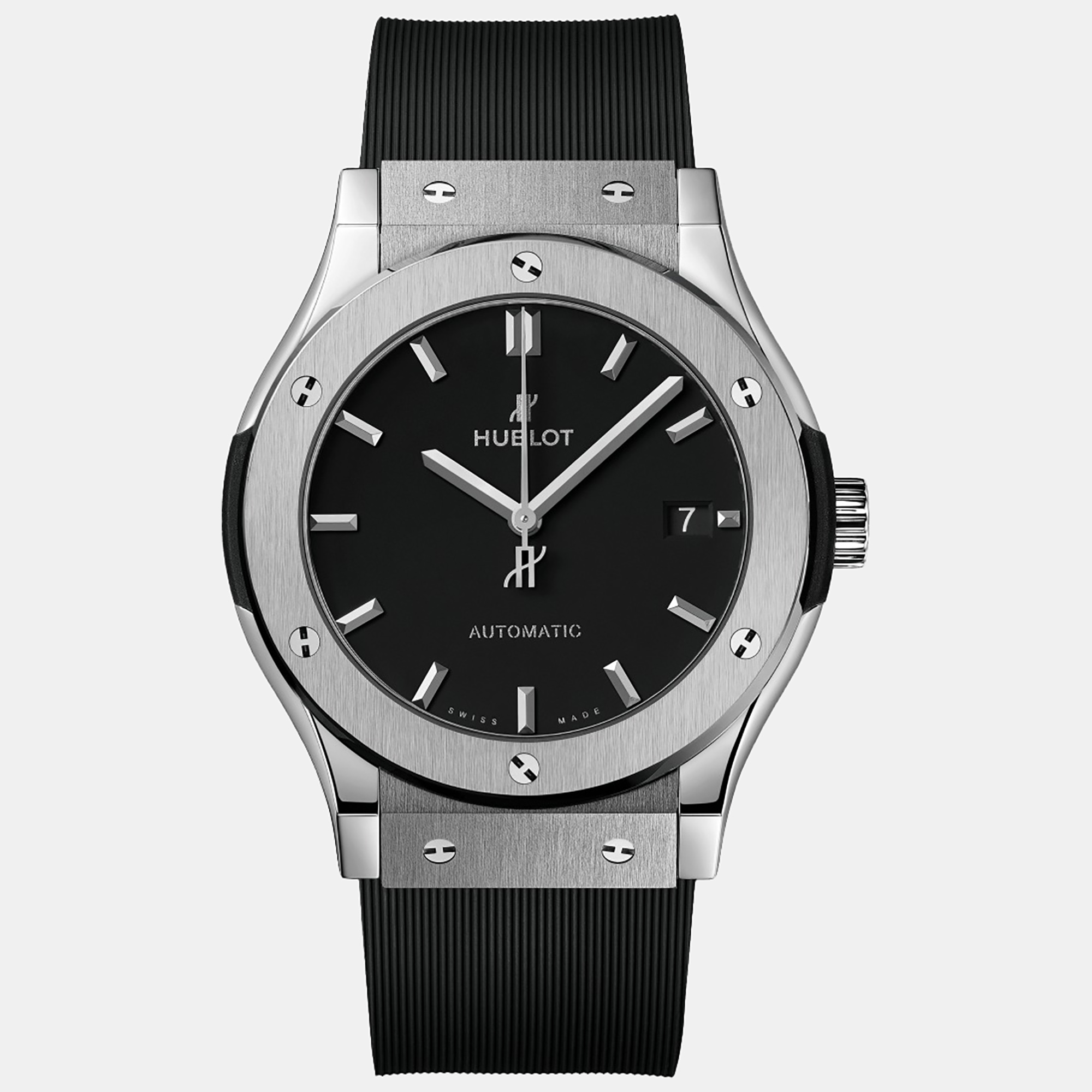 

Hublot Black Titanium Classic Fusion Men's Wristwatch 42 mm