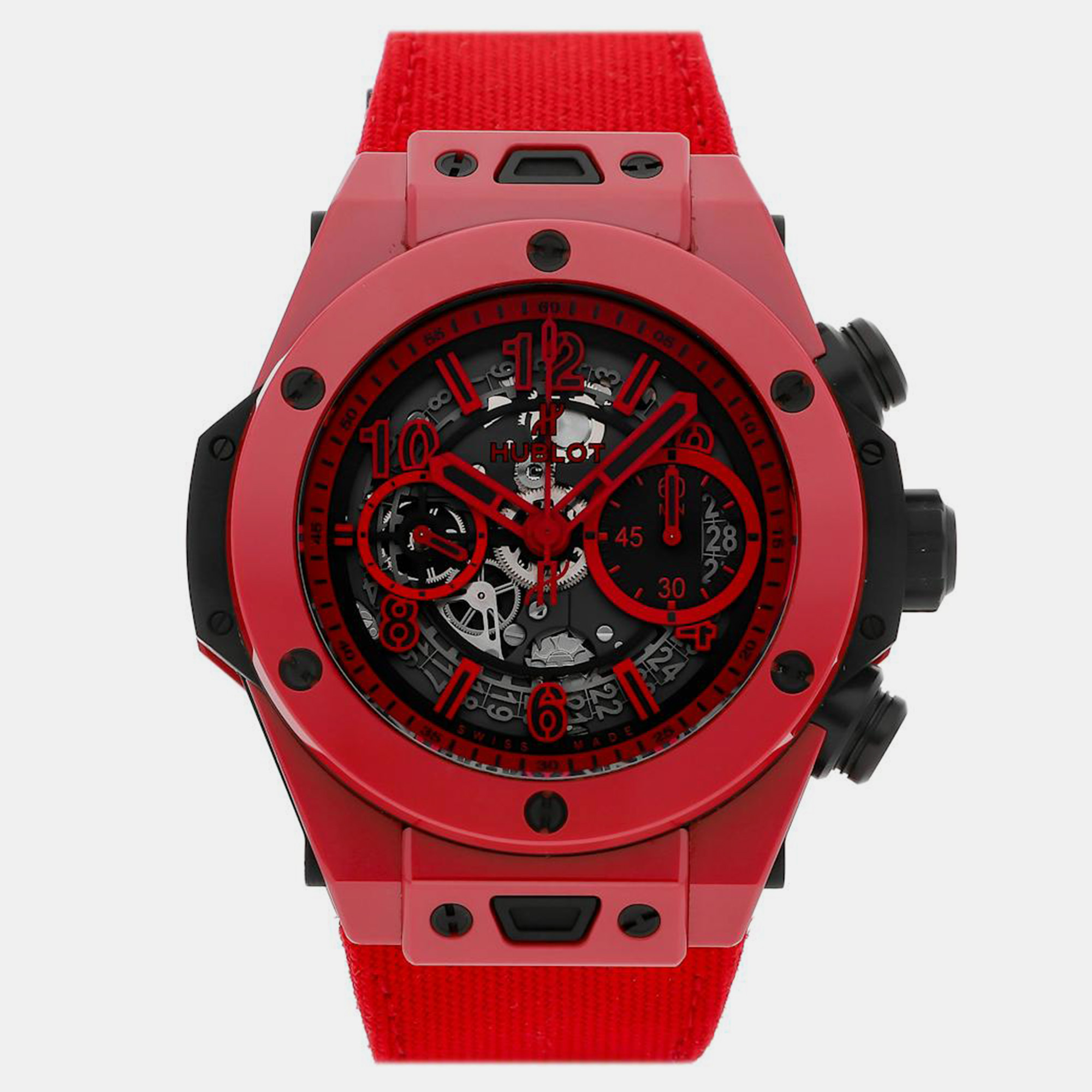 

Pre-Owned Hublot Big Bang Unico Red Magic Limited Edition 411.CF.8513.RX 45 mm, Black