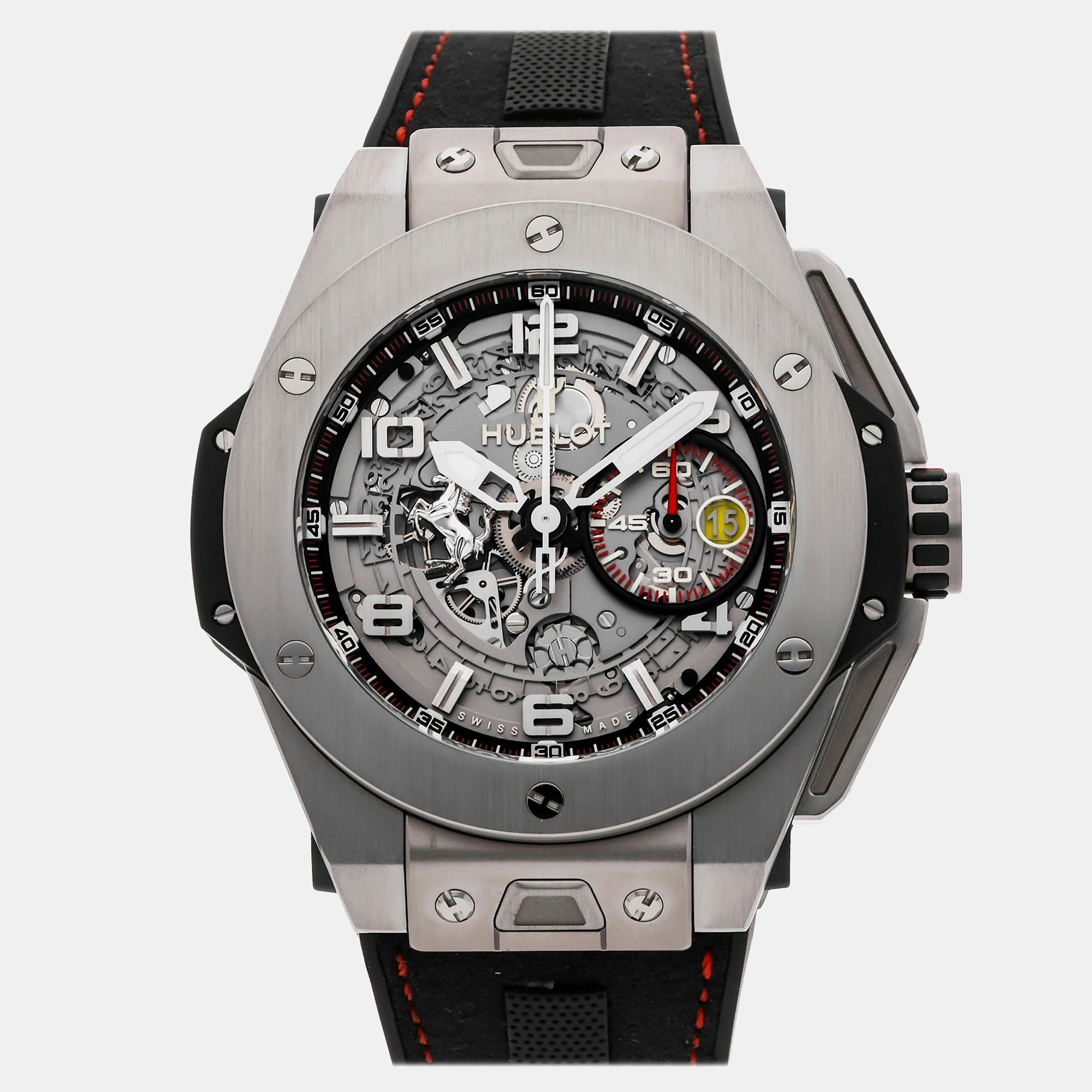 

Pre-Owned Hublot Big Bang Ferrari Unico Limited Edition 401.NX.0123.VR, Grey