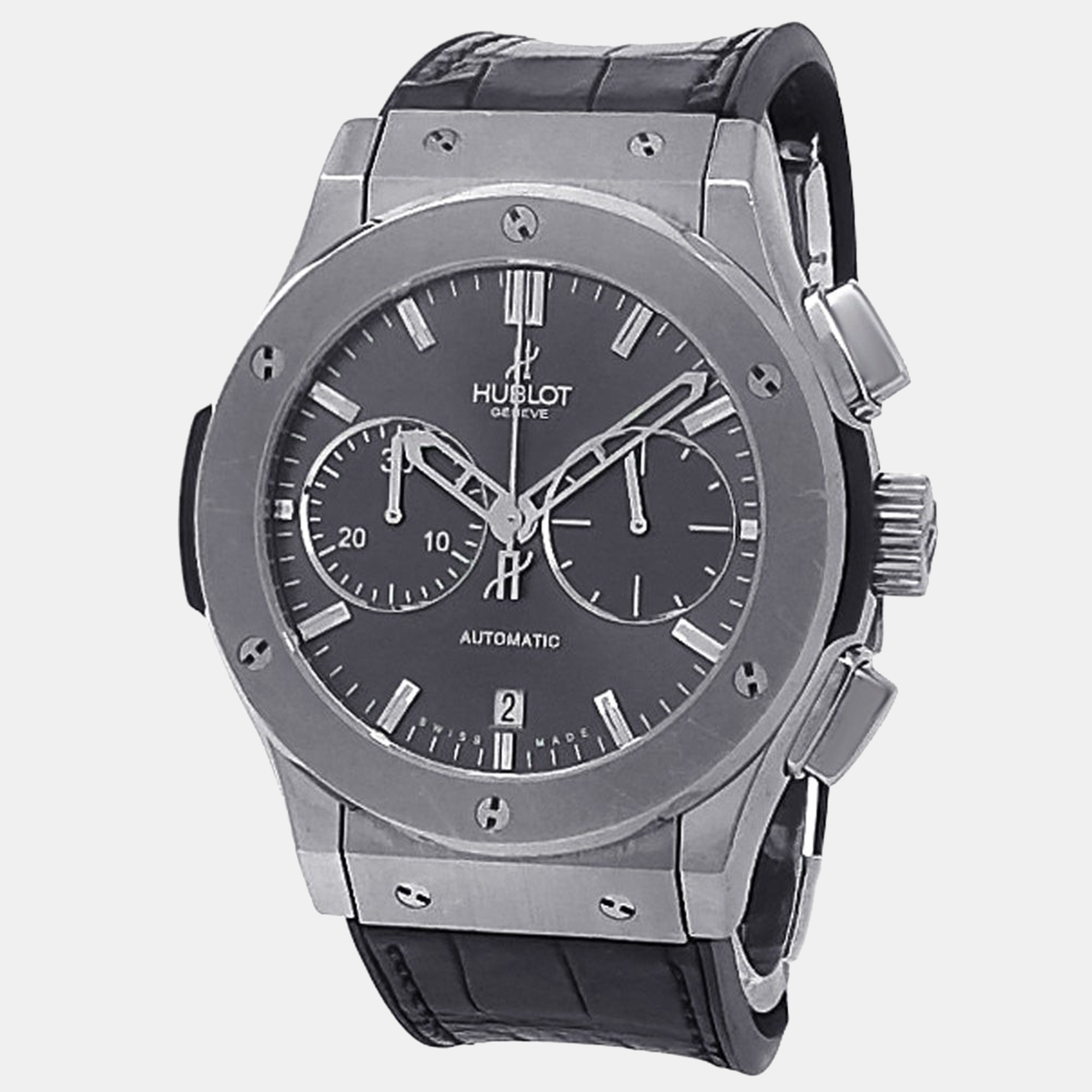 

Hublot Classic Fusion 521.NX.7070.LR Automatic Grey Titanium Men's Wristwatch 45 mm