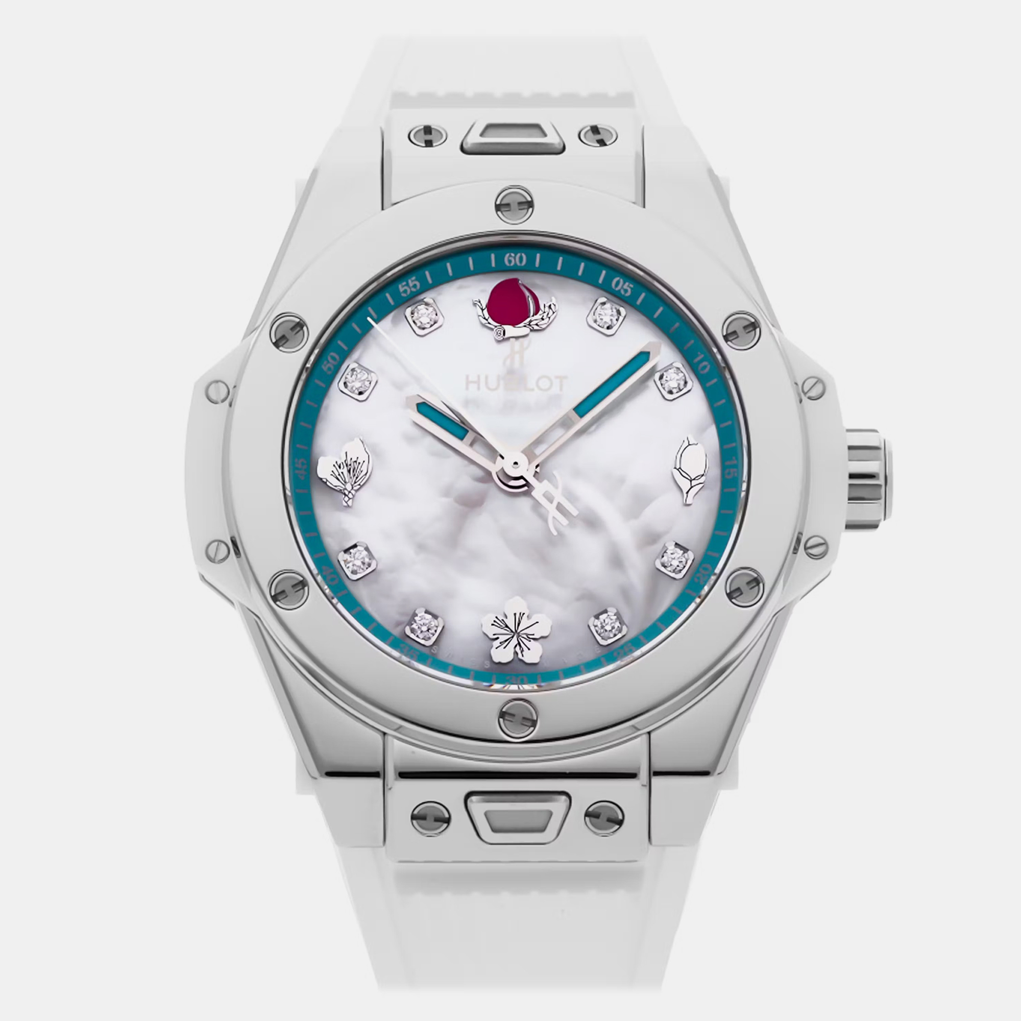 Pre-Owned Hublot Big Bang Chen Man One Click 465.SE.6070.RW.CHM17