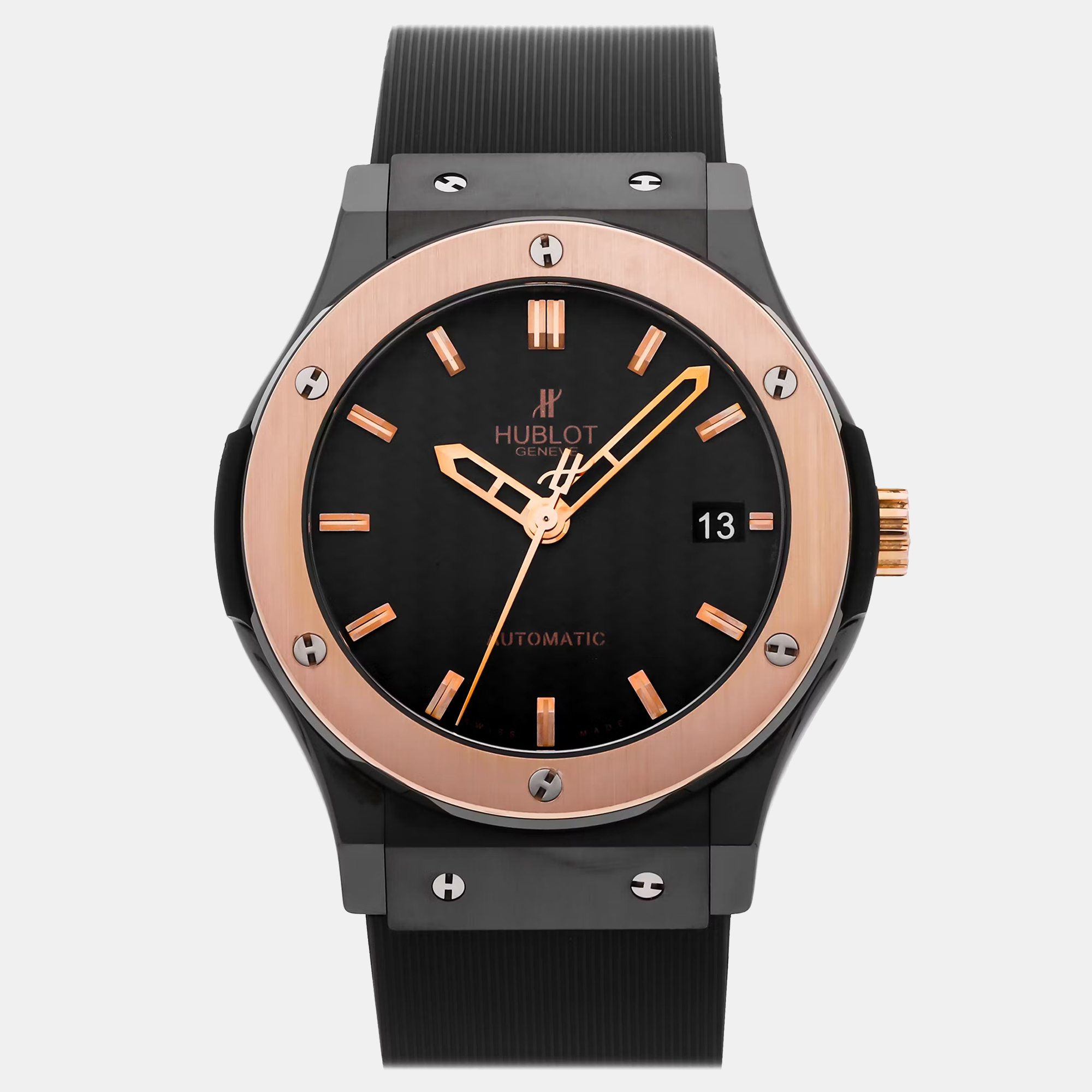 

Hublot Classic Fusion 511.CO.1780.RX Automatic Black 18k Rose Gold Men’s Wristwatch