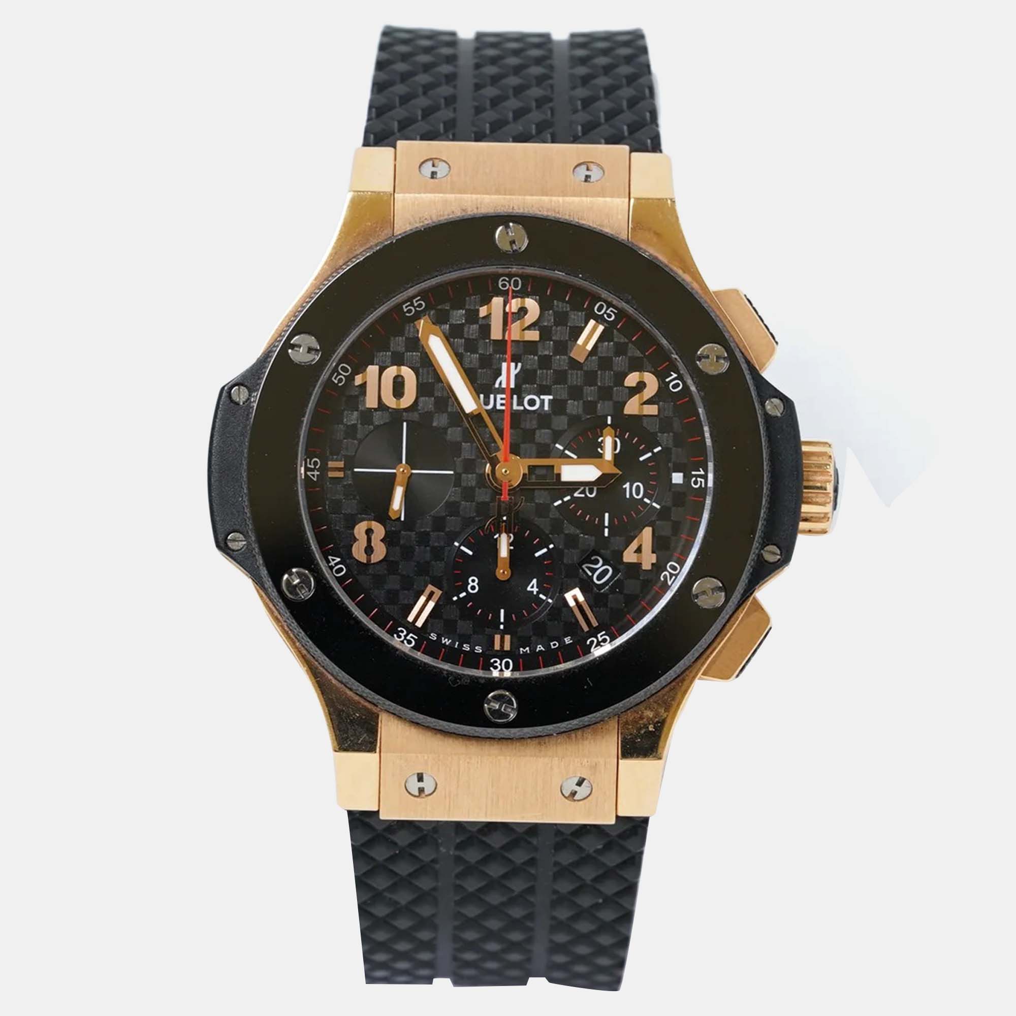 

Hublot Big Bang 301.PB.131.RX Automatic Black 18K Rose Gold Ceramic Men’s Wristwatch 44 mm