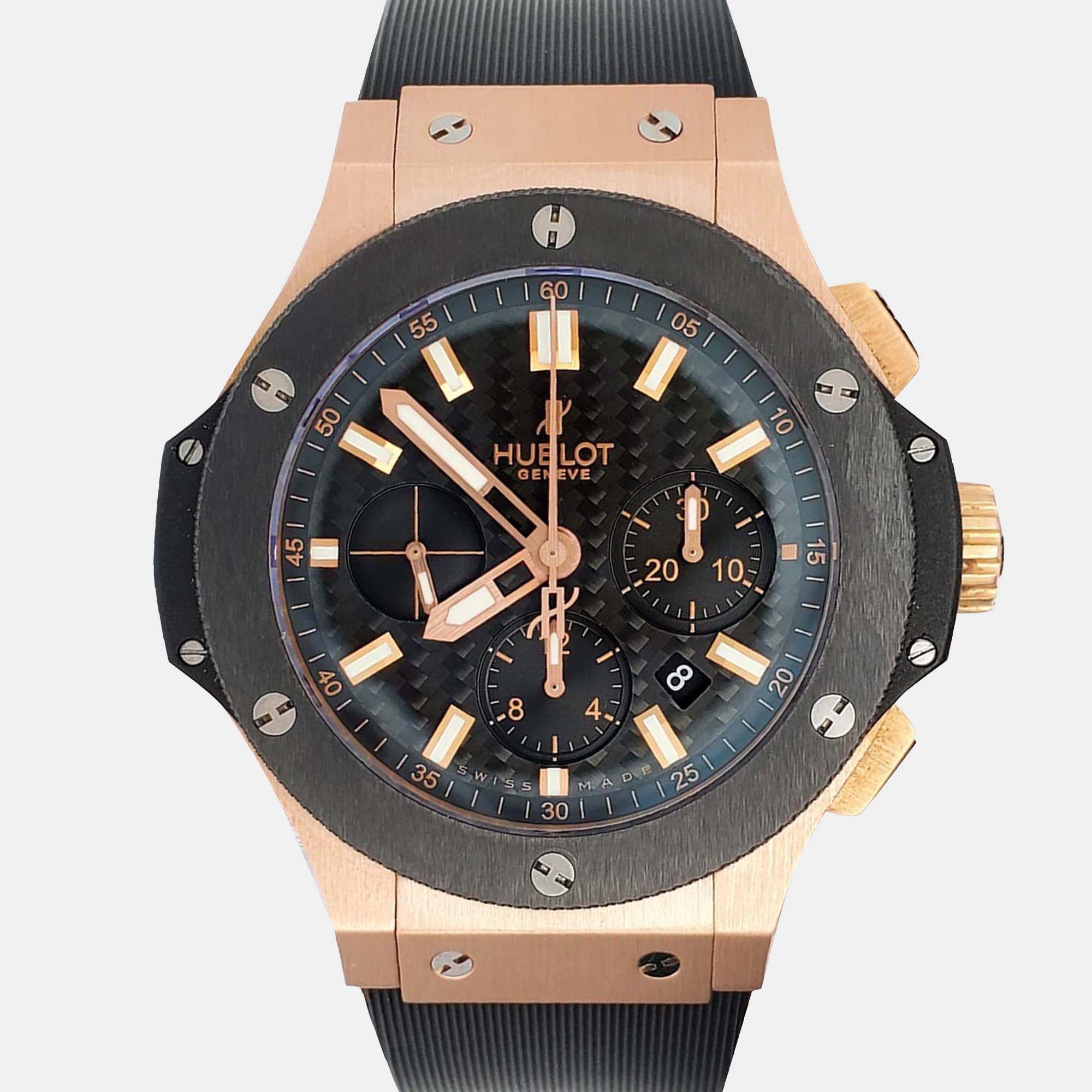 

Hublot Big Bang 301PM1780RX Automatic Black Rose Gold Ceramic Men’s Wristwatch 44 mm