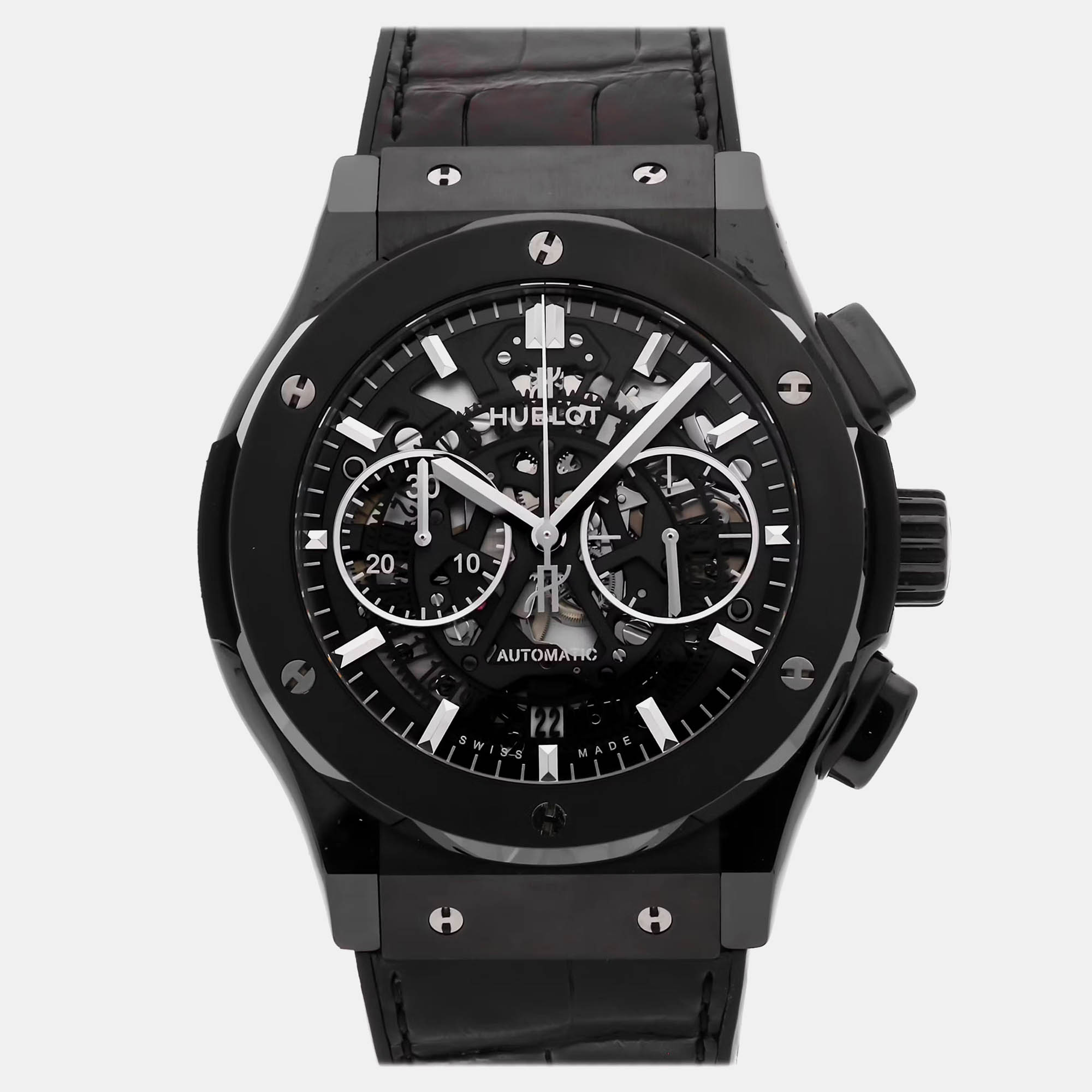 

Hublot Classic Fusion 525.CM.0170.RX Automatic Black Ceramic Men’s Wristwatch 45 mm