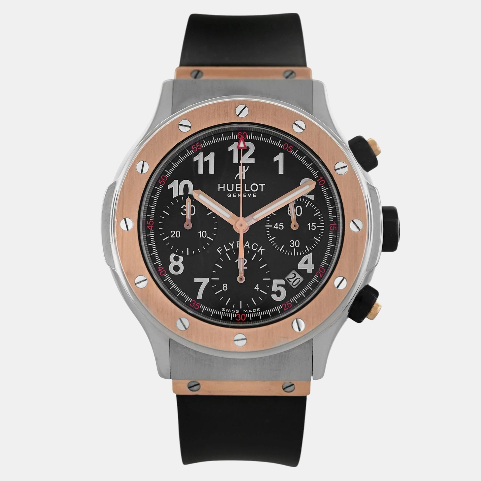 

Hublot Super B Flyback 1926.7 Automatic Black Stainless Steel Men's Wristwatch 42 mm