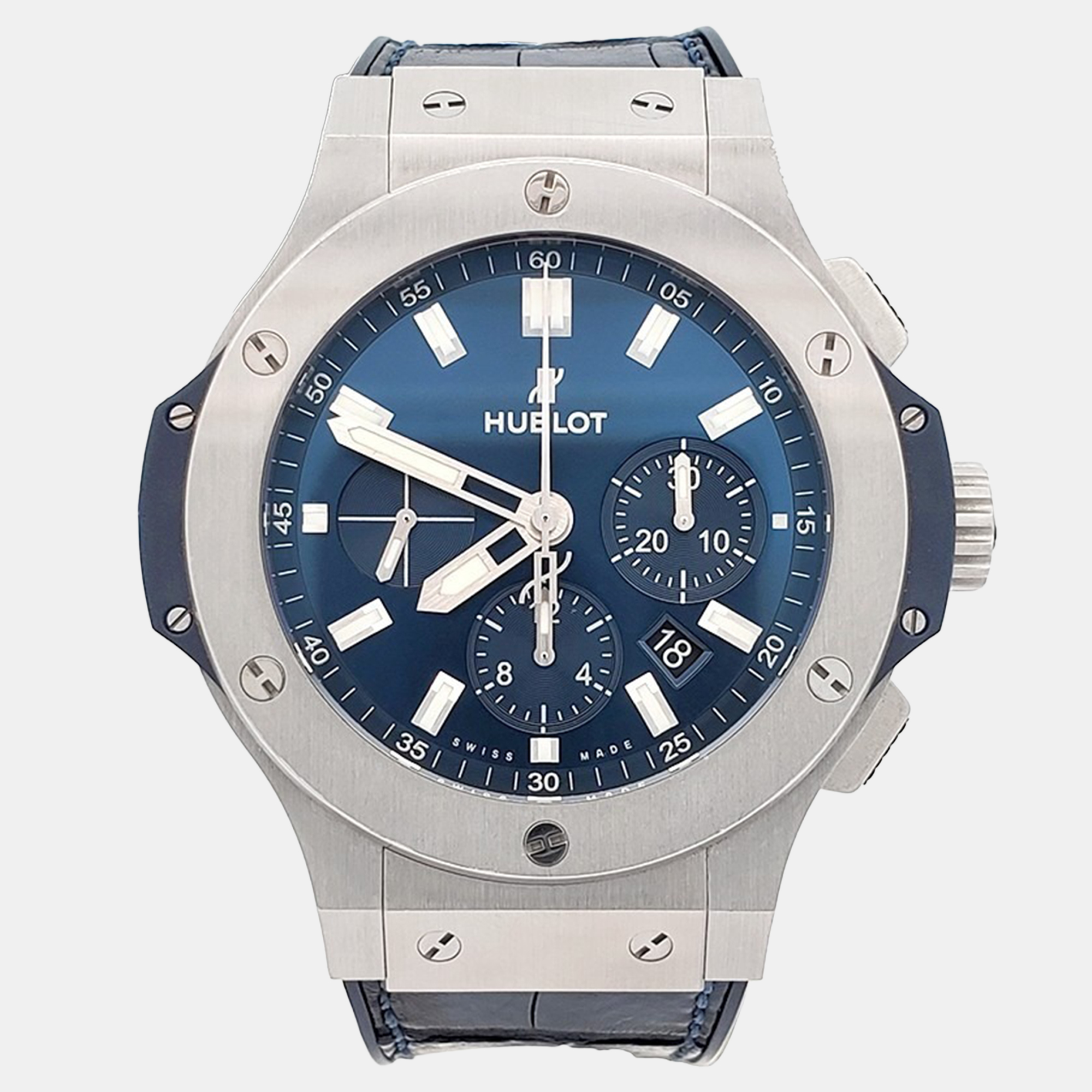 

Hublot Big Bang 301.SX.7170.LR Automatic Blue Stainless Steel Men's Wristwatch 44 mm