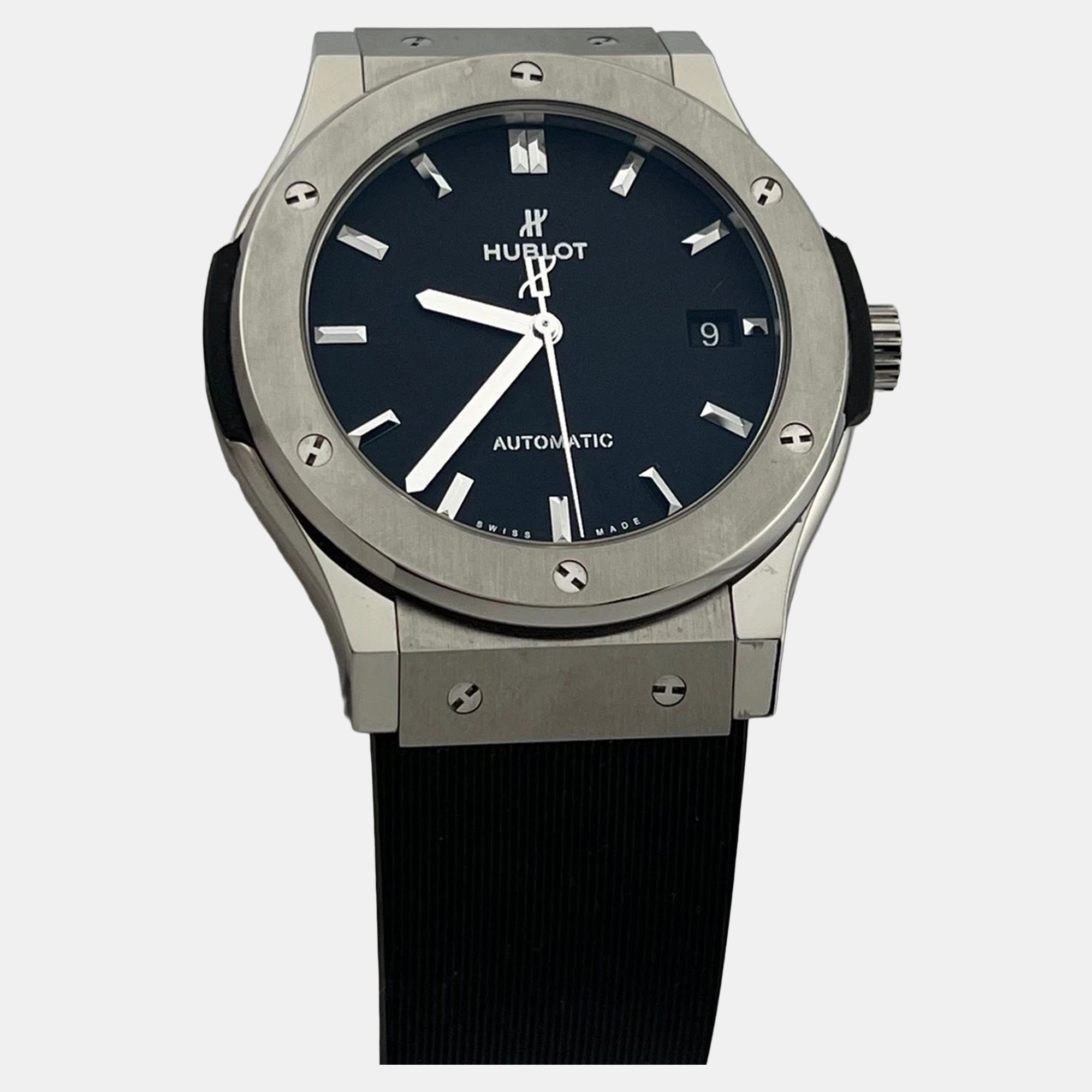 

Hublot Classic Fusion 511.NX.1171.RX Automatic Black Titanium Men's Wristwatch 45 mm