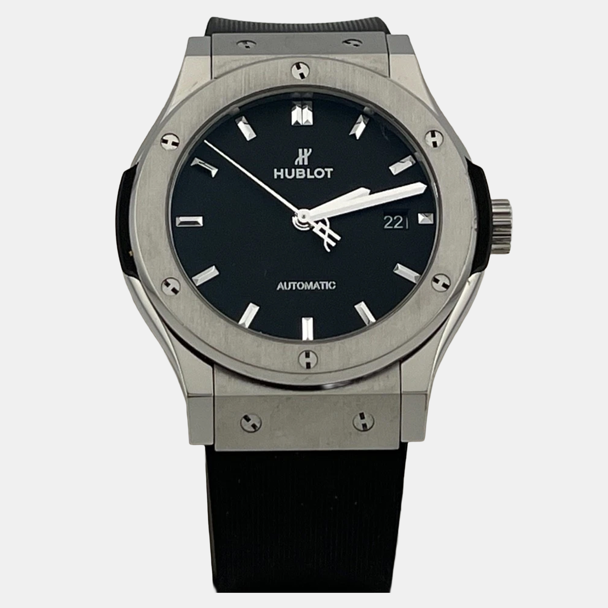 

Hublot Classic Fusion 565.NX.1470.RX Automatic Black Titanium Unisex Wristwatch 38 mm