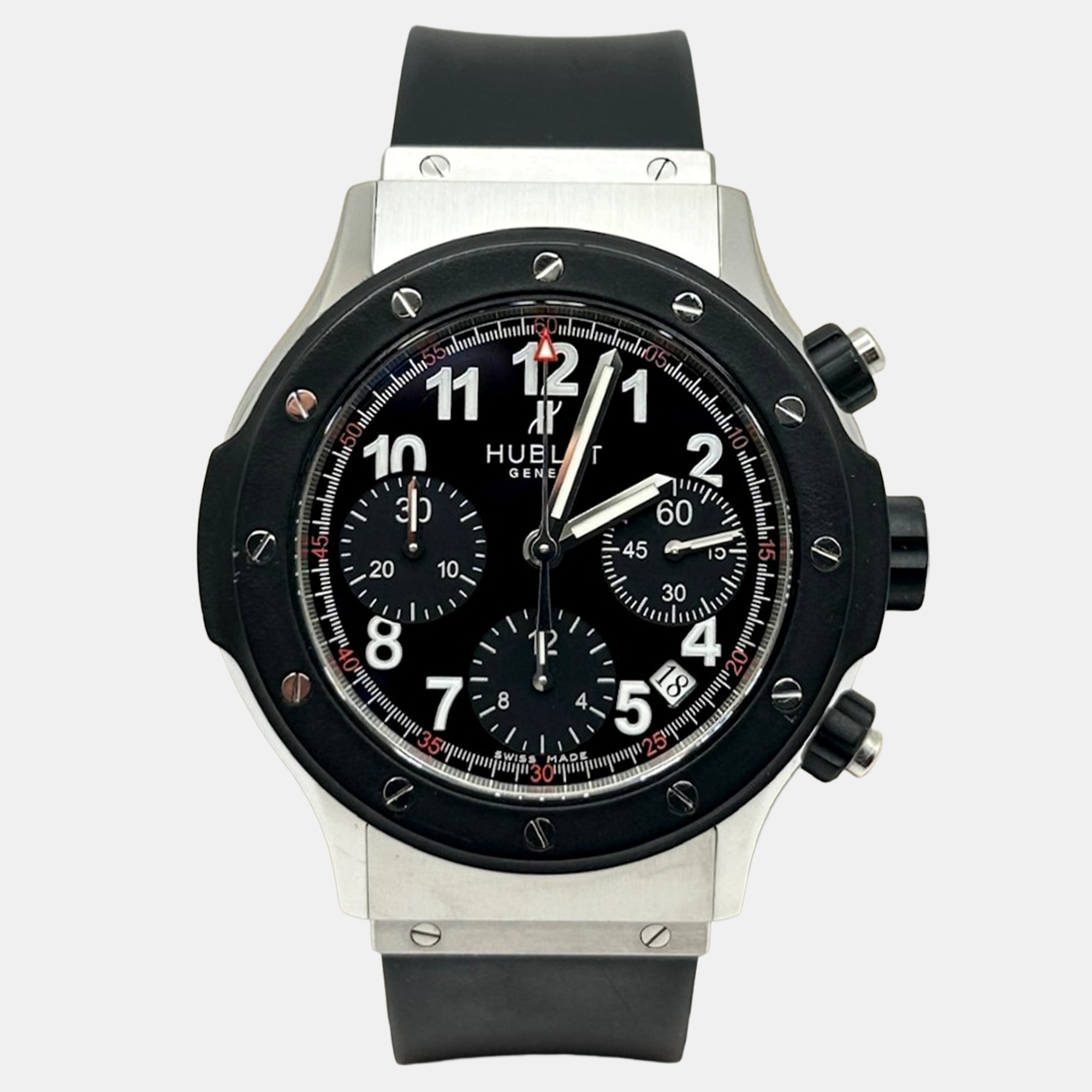 

Hublot Super B Black Magic 1926.10 Automatic Black Dial Stainless Steel Men's Wristwatch 42 mm