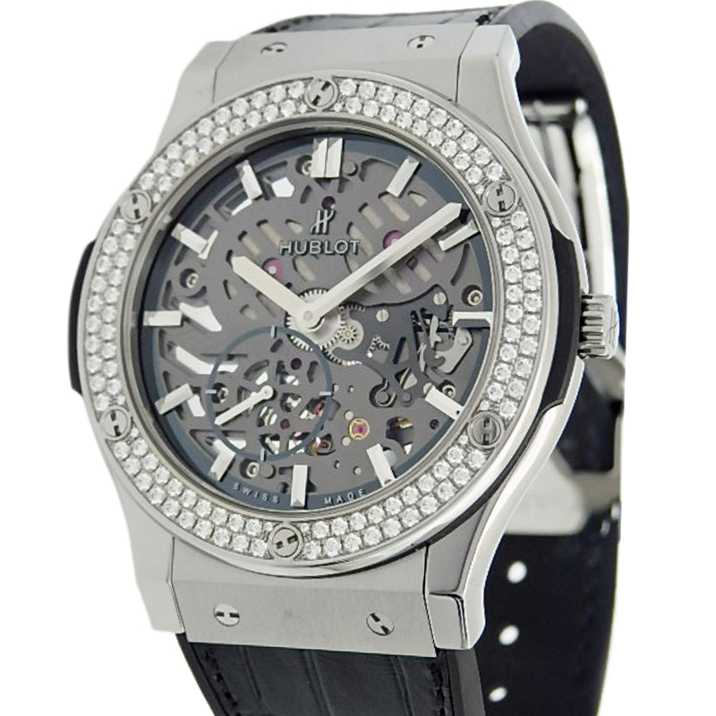 hublot watch gray