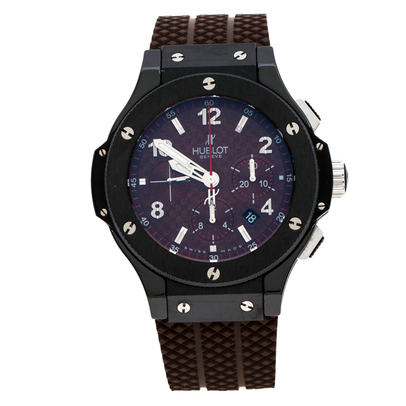 Hublot Brown Big Bang Frappuccino Limited Edition Men's Wristwatch 44mm