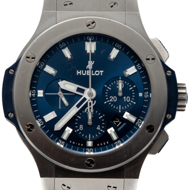 

Hublot Blue Big Bang Chronograph Stainless Steel Automatic Men's Watch