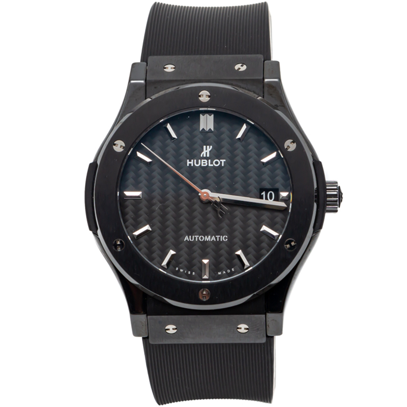 Click to view more detailed imagery on our partner's website Hublot Black Magic Ceramic Classic Fusion Men's Watch 45mm
