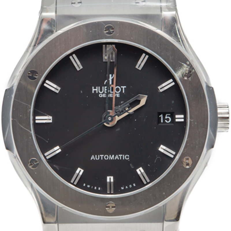 

Hublot Black Titanium Classic Fusion Automatic Men's Watch