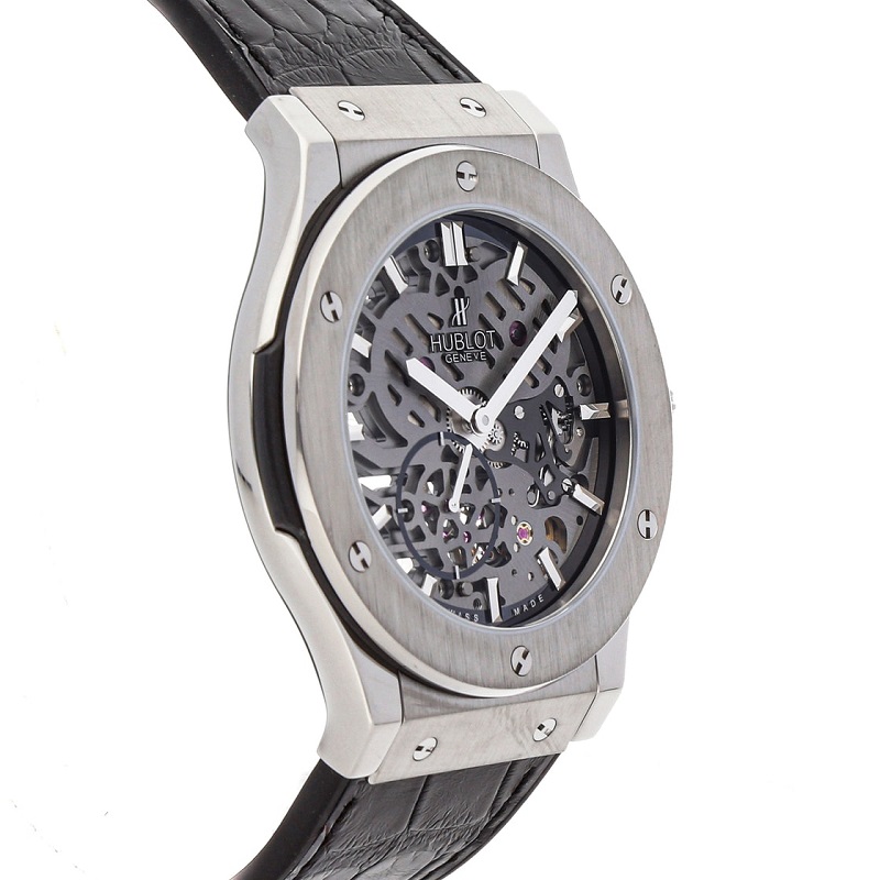 

Hublot Silver Titanium Classic Fusion