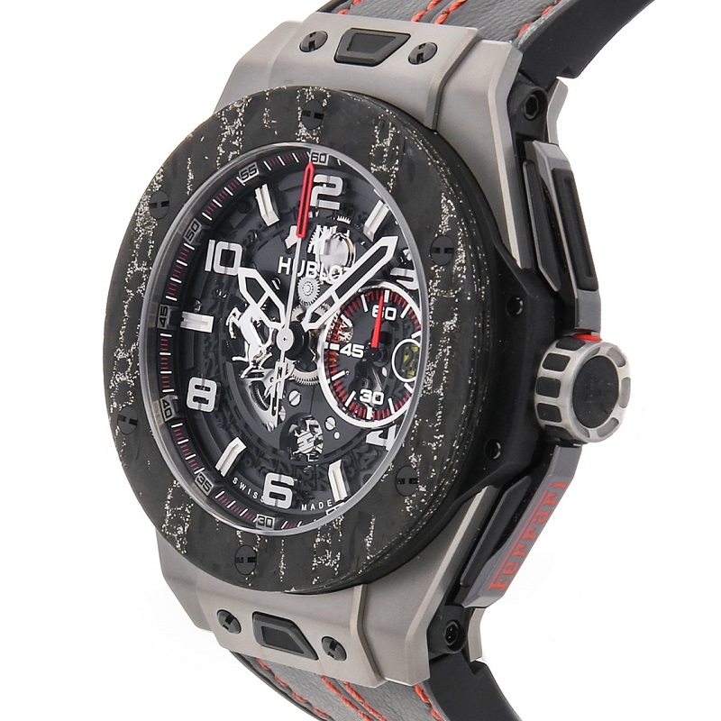 

Hublot Black Titanium And Carbon Big Bang Ferrari