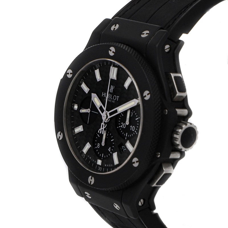 

Hublot Black Ceramic And Carbon Fiber Big Bang Chronograph