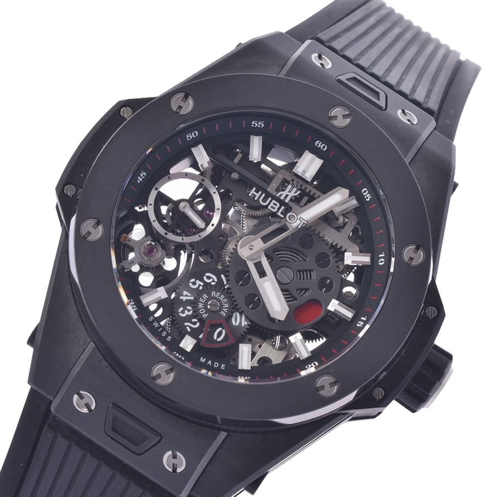 

Hublot Black Skeleton Ceramic and Rubber