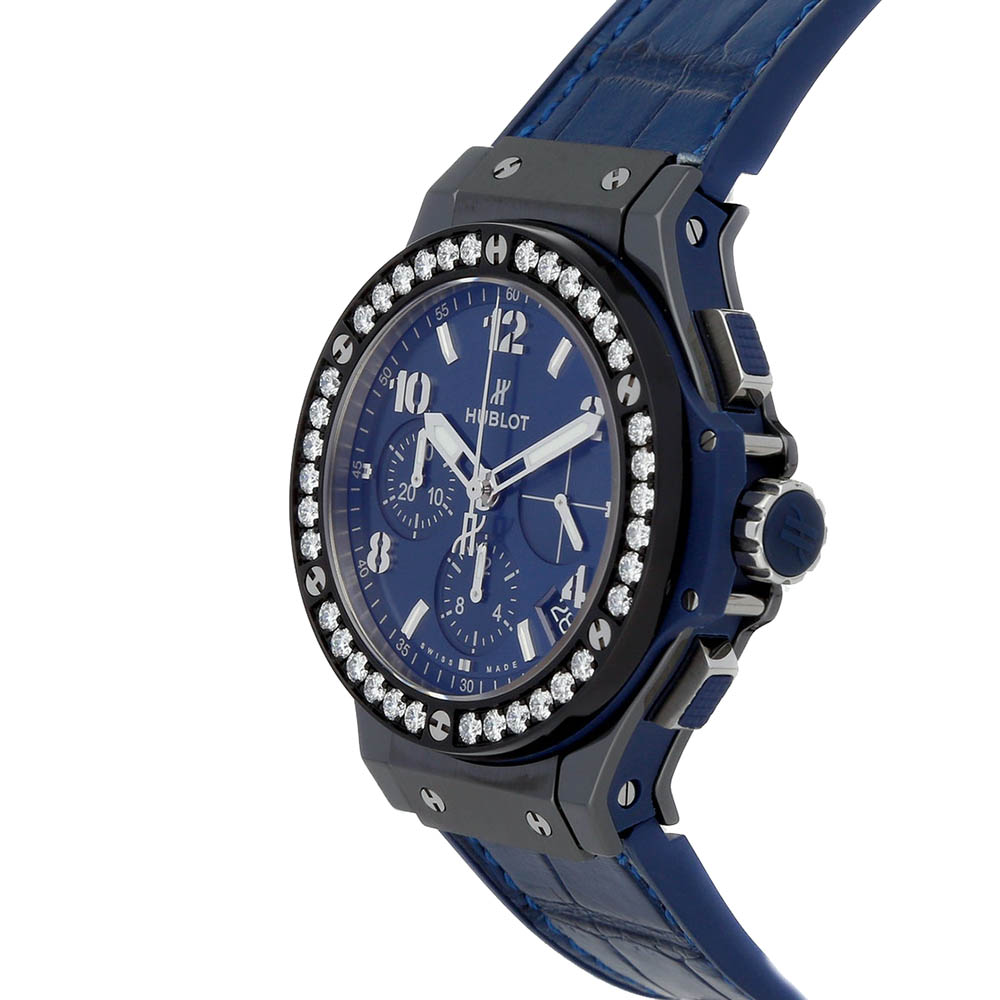 

Hublot Blue Diamonds Ceramic Big Bang Chronograph