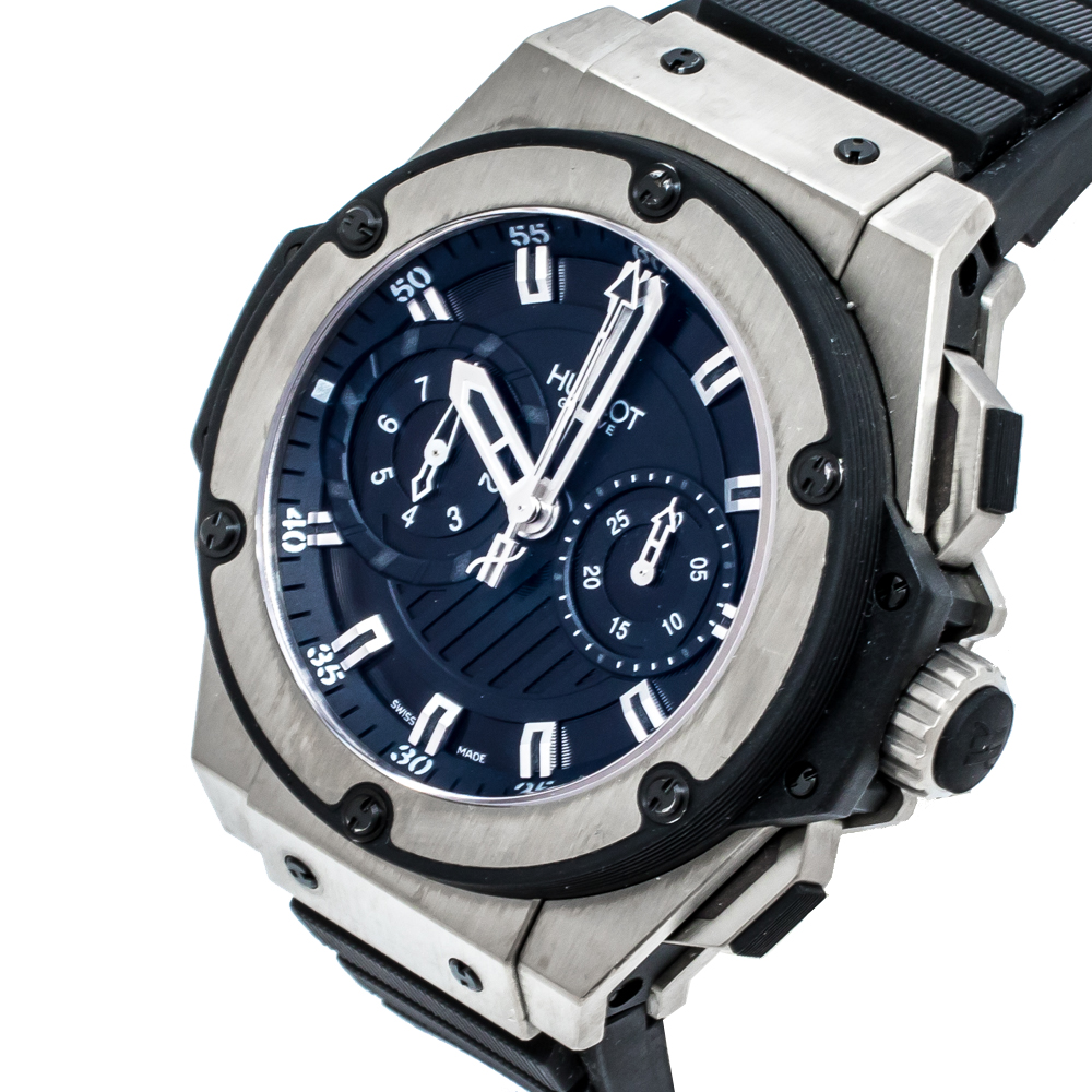 

Hublot Black Zirconium Titanium King Power Foudroyante Limited Edition