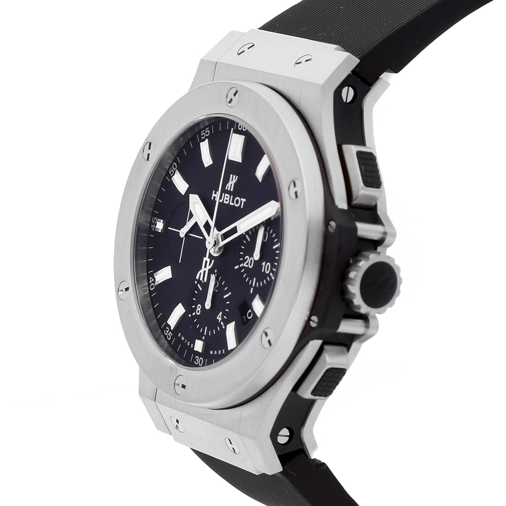 

Hublot Black Stainless Steel Big Bang Chronograph