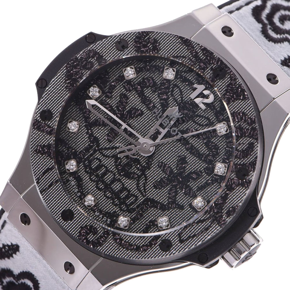 

Hublot Black Diamonds Stainless Steel Big Bang