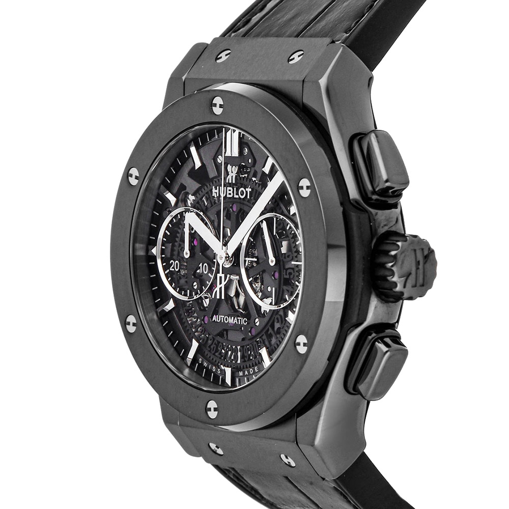 

Hublot Black Ceramic Classic Fusion Aerofusion Black Magic