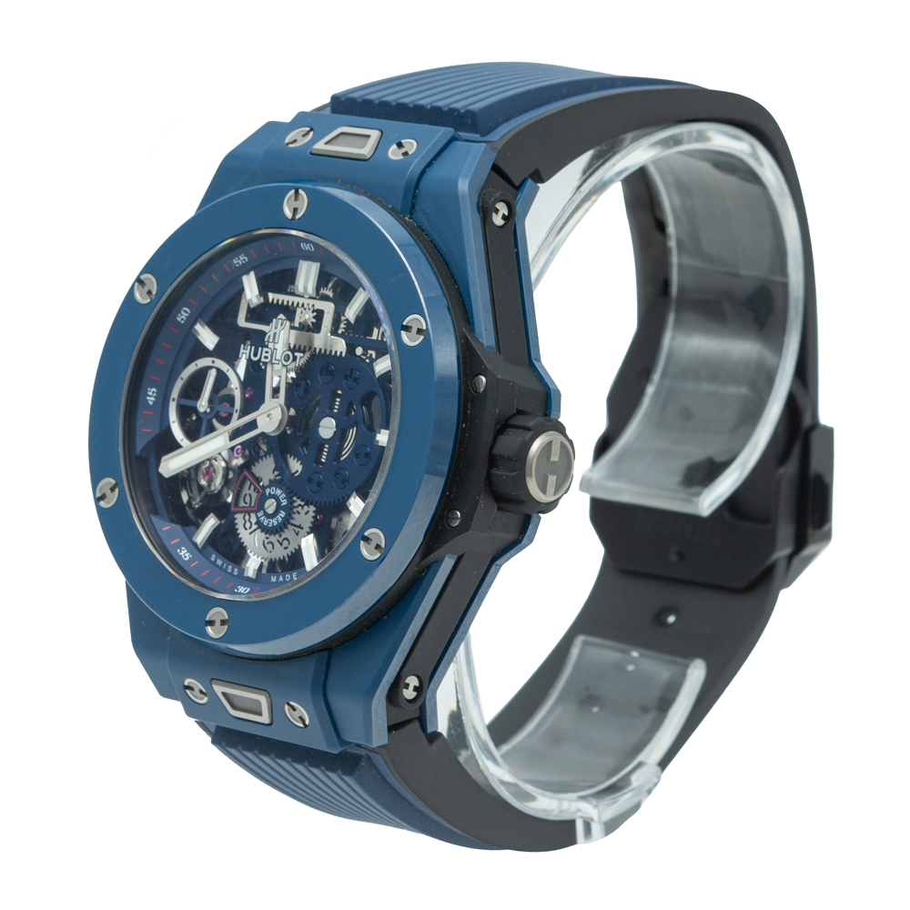 

Hublot Skeleton Bog Bang MECA-10 Blue Ceramic Men's Watch