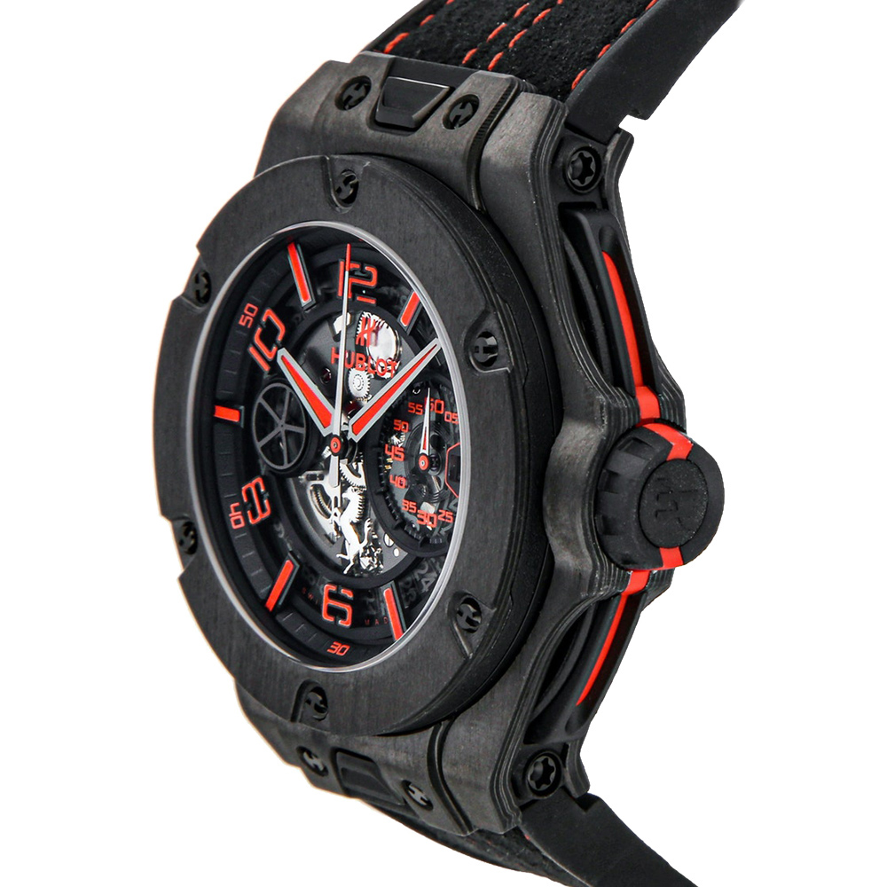 

Hublot Red Carbon Fiber Big Bang Unico Ferrari