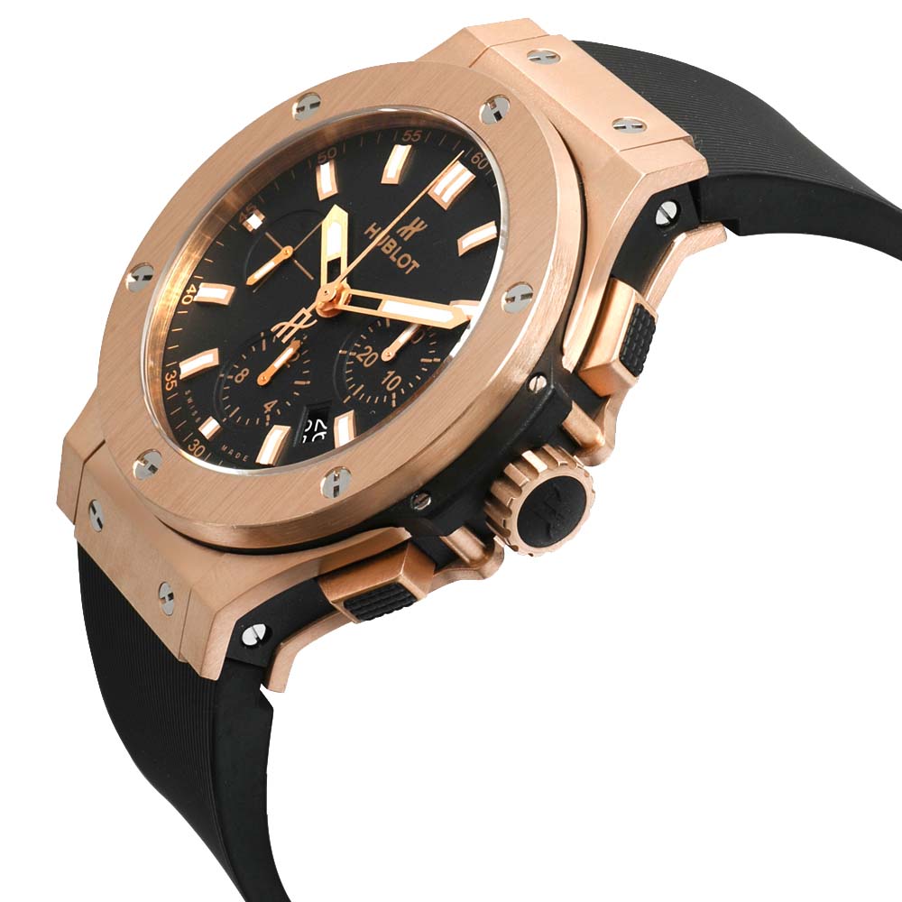 

Hublot Black 18K Rose Gold Big Bang 301.PX.1180.RX Men's Wristwatch 44 MM