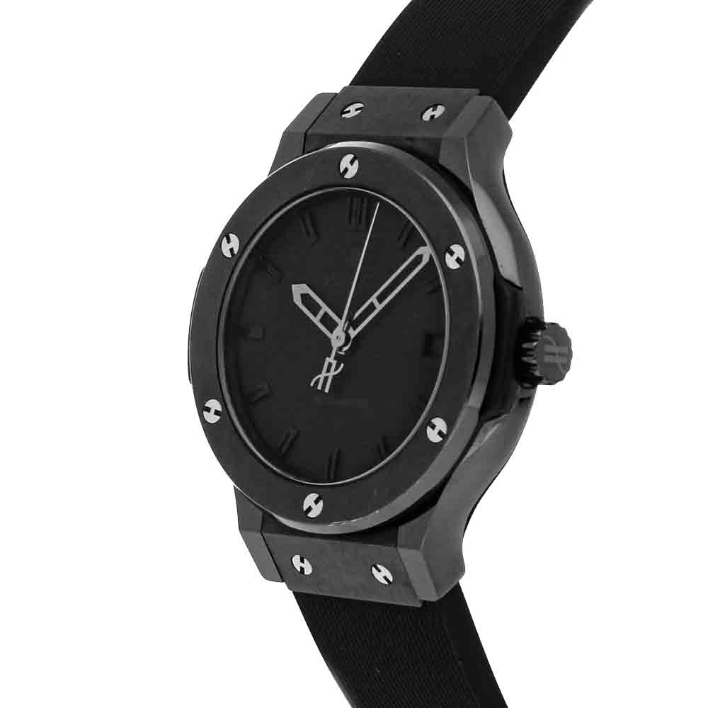 

Hublot Black Ceramic Classic Fusion Limited Edition 565.CM.1110.RX Men's Wristwatch 38 MM