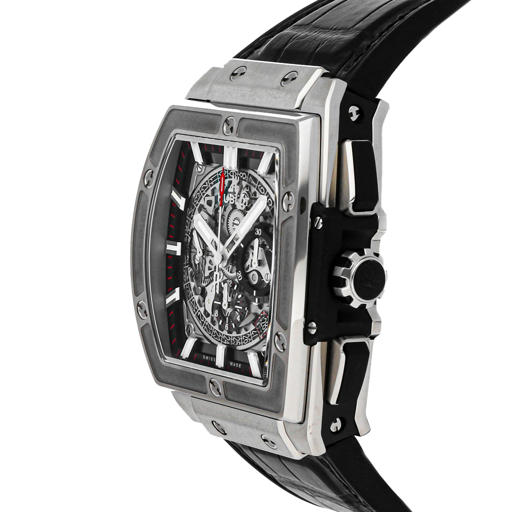 

Hublot Silver Titanium Spirit Of Big Bang Chronograph