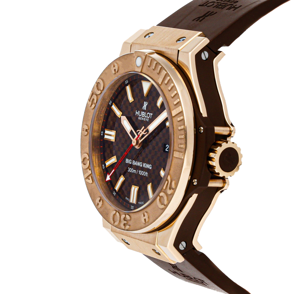 

Hublot Brown 18K Rose Gold Big Bang King 322.PC.1001.RX Men's Wristwatch 48 MM
