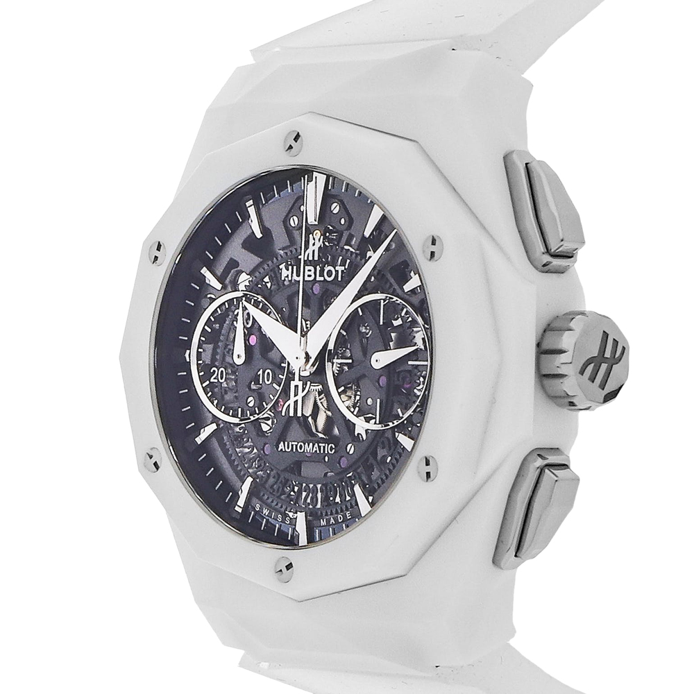 

Hublot Grey Ceramic Classic Fusion Aerofusion Chronograph Orlinski Limited Edition 525.HI.0170.RW.ORL21 Men's Wristwatch 45 MM