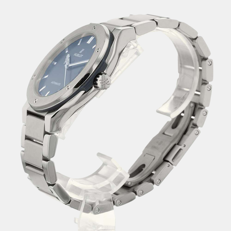 

Hublot Blue Titanium Classic Fusion 510.NX.7170.NX Automatic Men's Wristwatch 45 mm