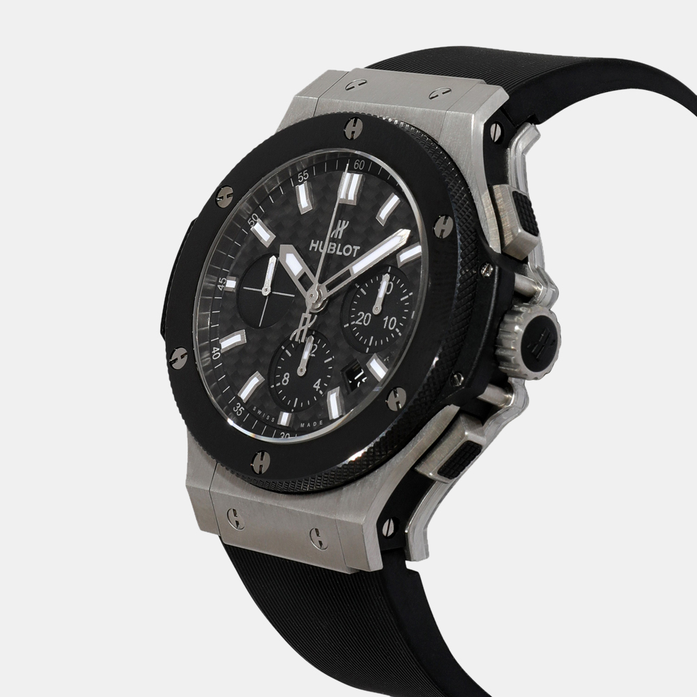 

Hublot Black Stainless Steel And Ceramic Big Bang 301.SM.1770.RX Automatic Men's Wristwatch 44 mm