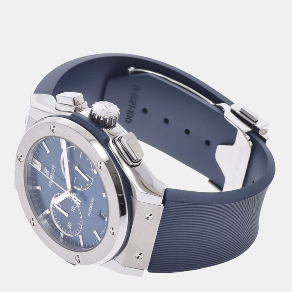 

Hublot Blue Titanium Classic Fusion 541.NX.7170.LR Automatic Men's Wristwatch 42 mm