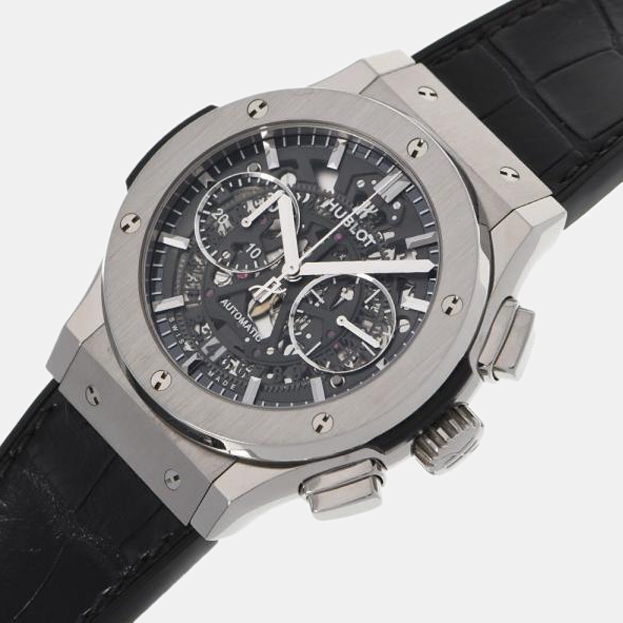 

Hublot Grey Titanium Classic Fusion 525.NX.0170.LR Automatic Men's Wristwatch 45 mm