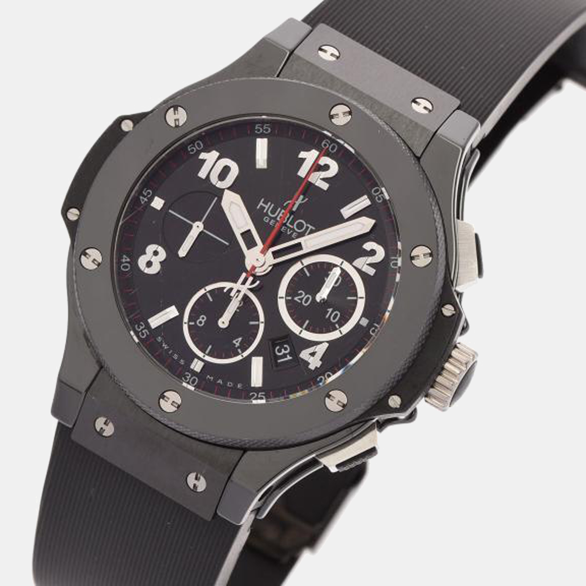 

Hublot Black Ceramic Big Bang 301.CX.130.RX Men's Wristwatch 44 mm